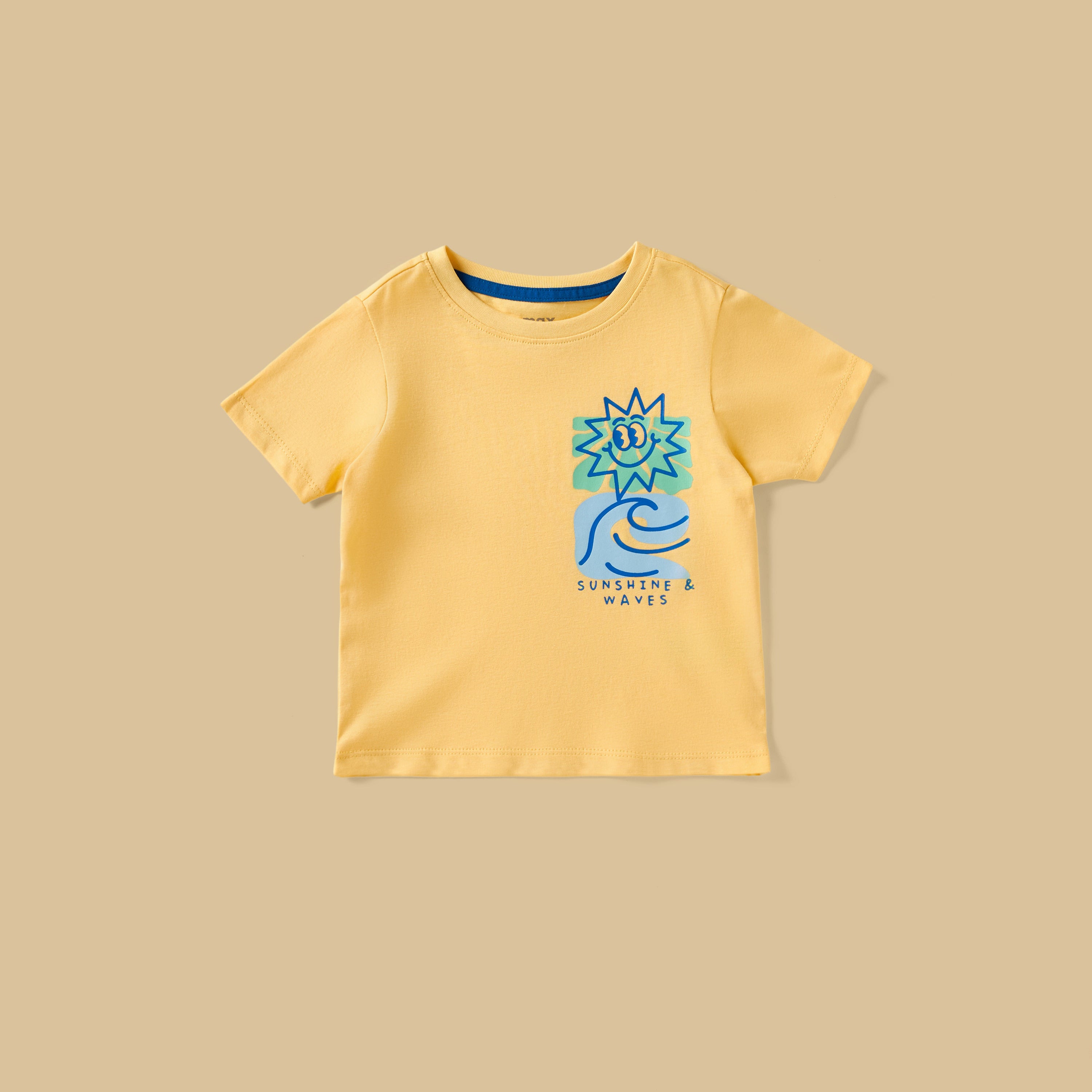 Embroidered Shirt with T-shirt and Shorts Set