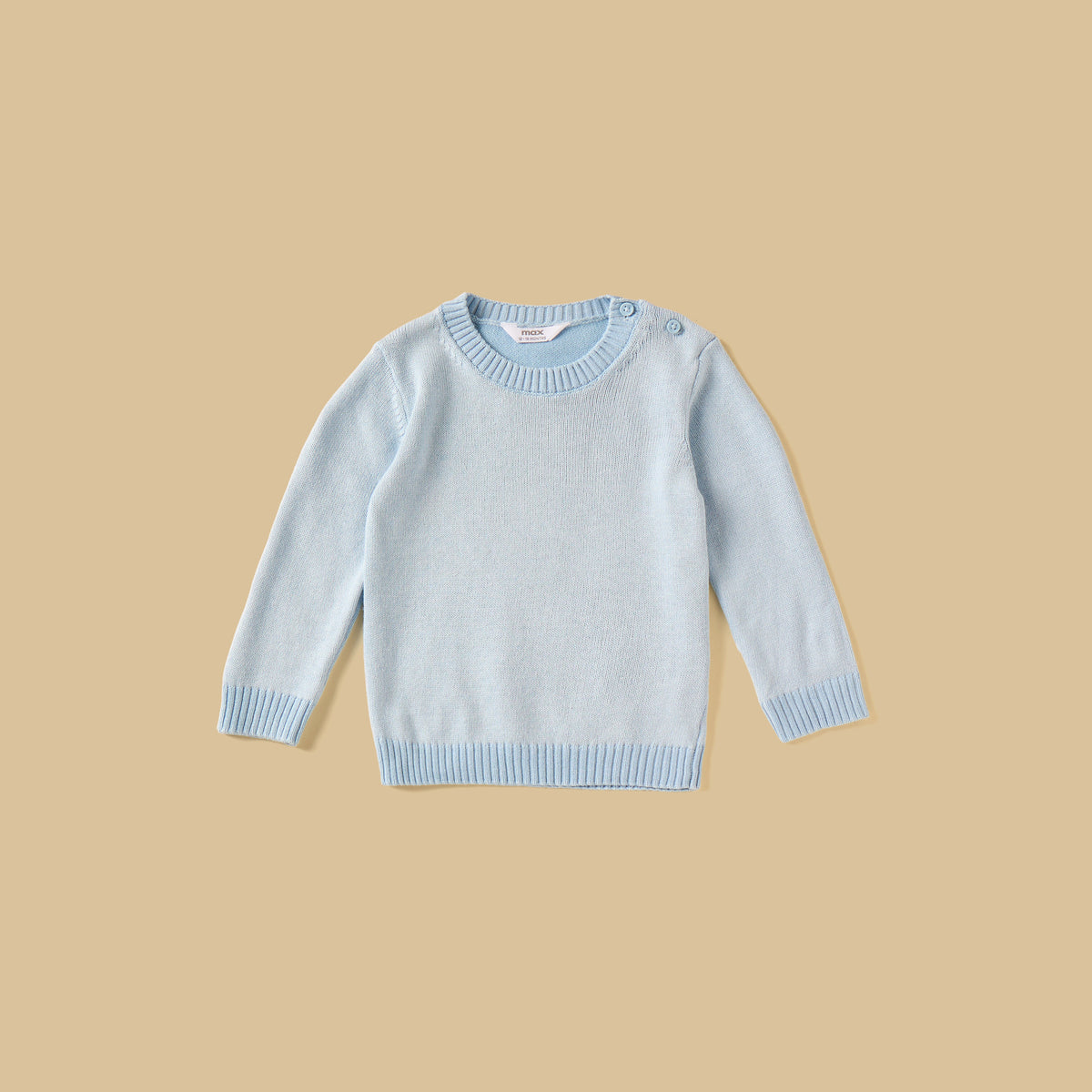 Checked Cotton Shirt with Sweater and Pants