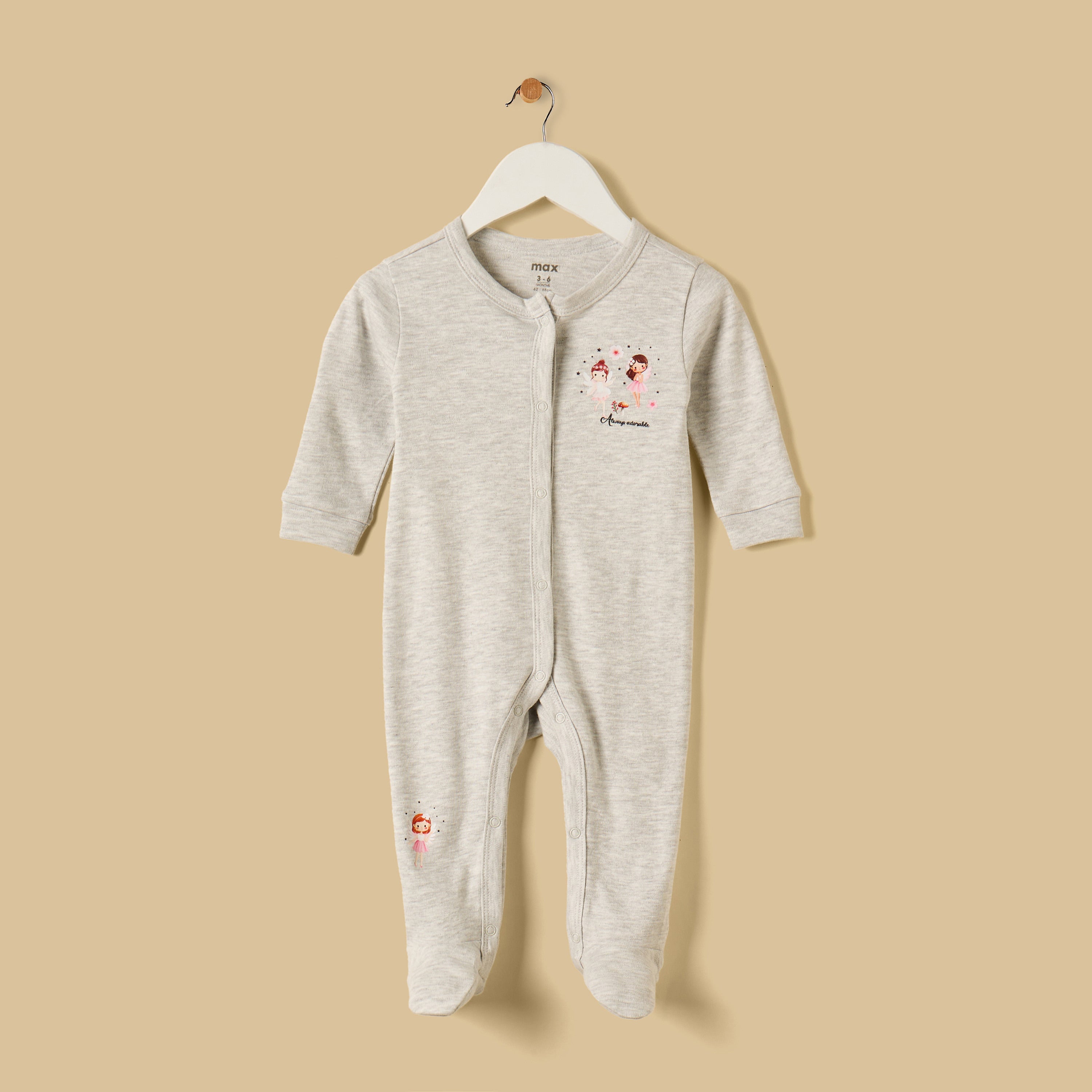 Pack of 2 - Fairy Print Sleepsuit