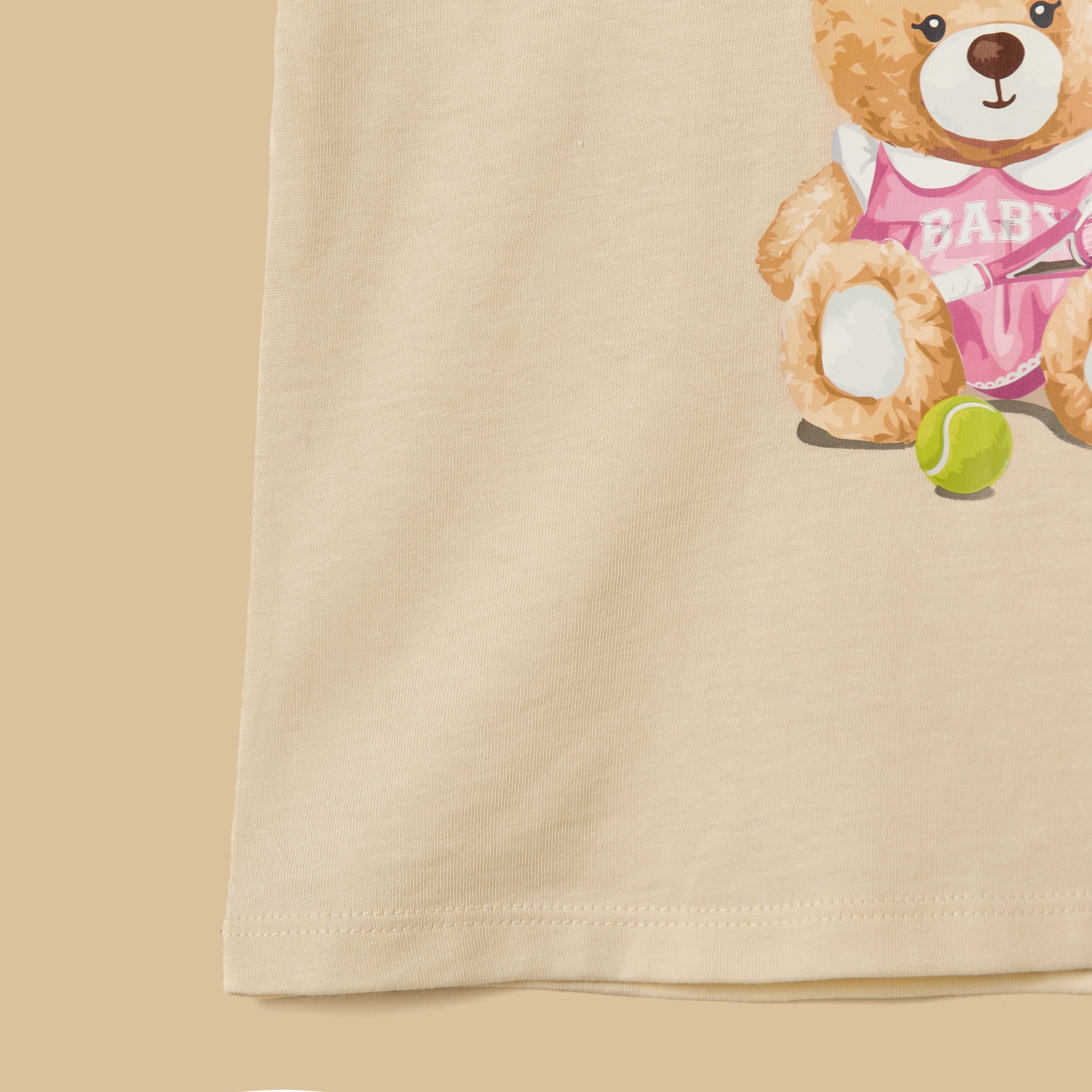 Teddy Bear Print T-shirt