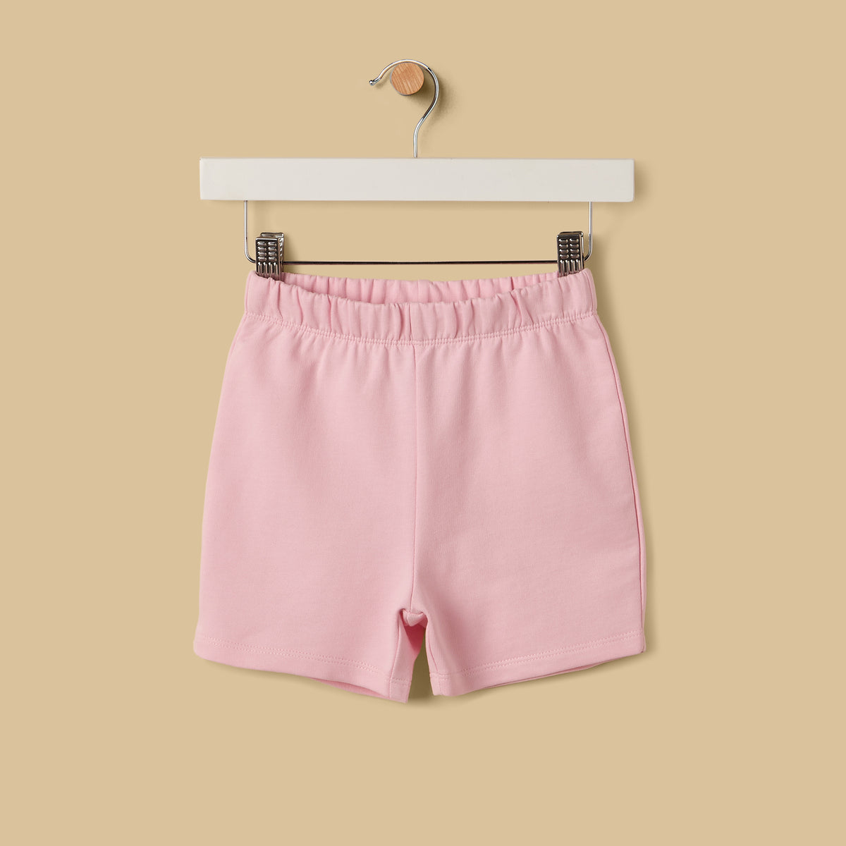 Slogan Print Cotton Top and Shorts Set