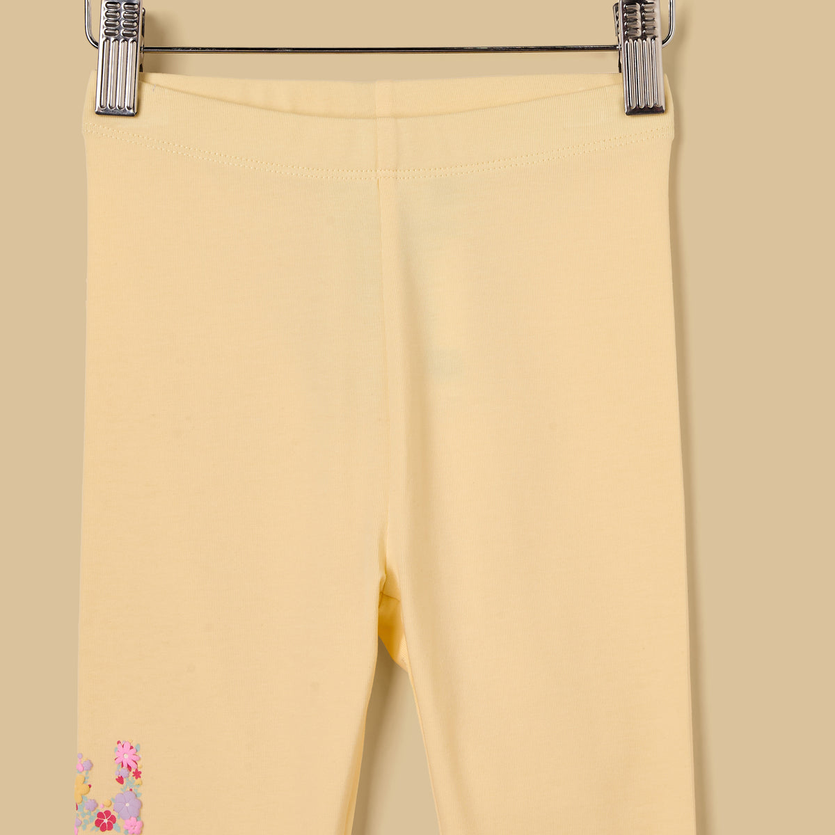 Floral Embroidered Leggings