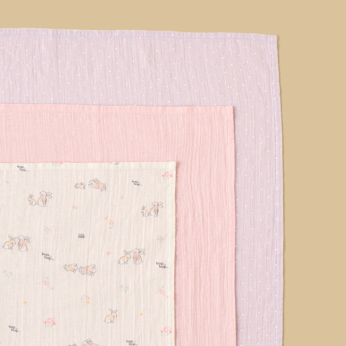 Pack of 3 - Assorted Cotton Wash Cloth