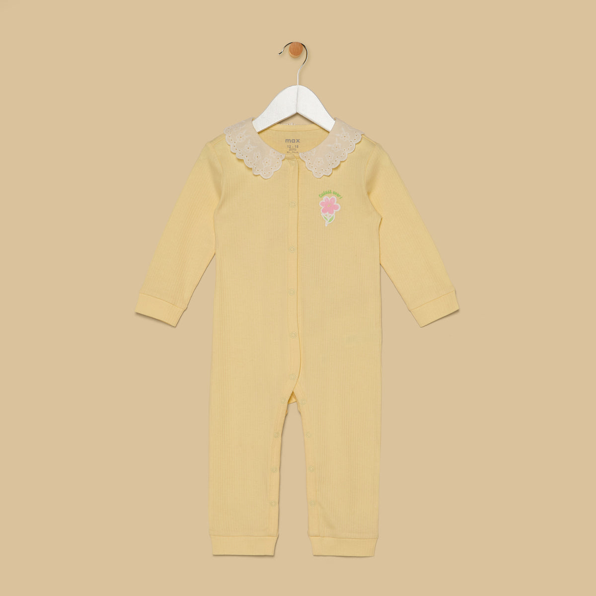 Pack of 2 - Floral Print Sleepsuit