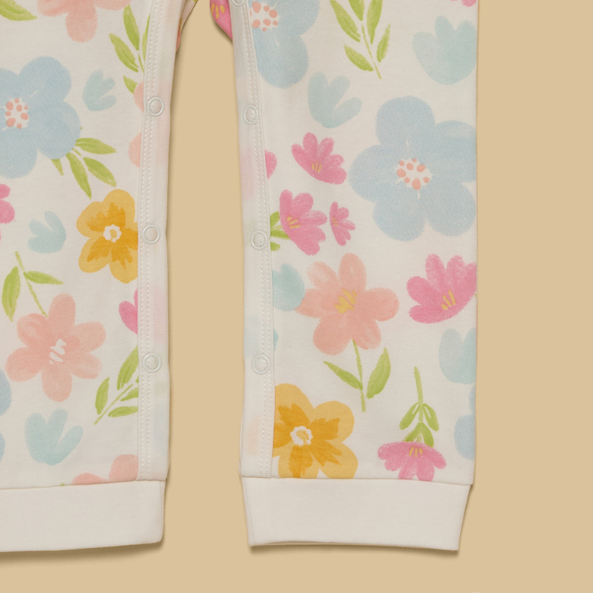 Pack of 2 - Floral Print Sleepsuit