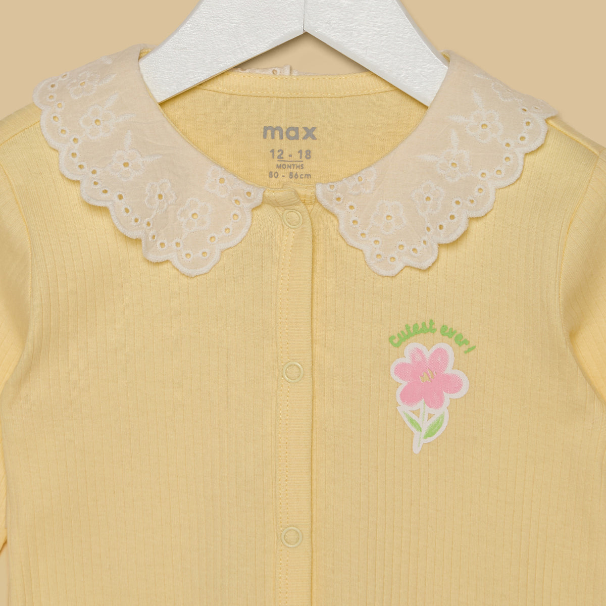 Pack of 2 - Floral Print Sleepsuit