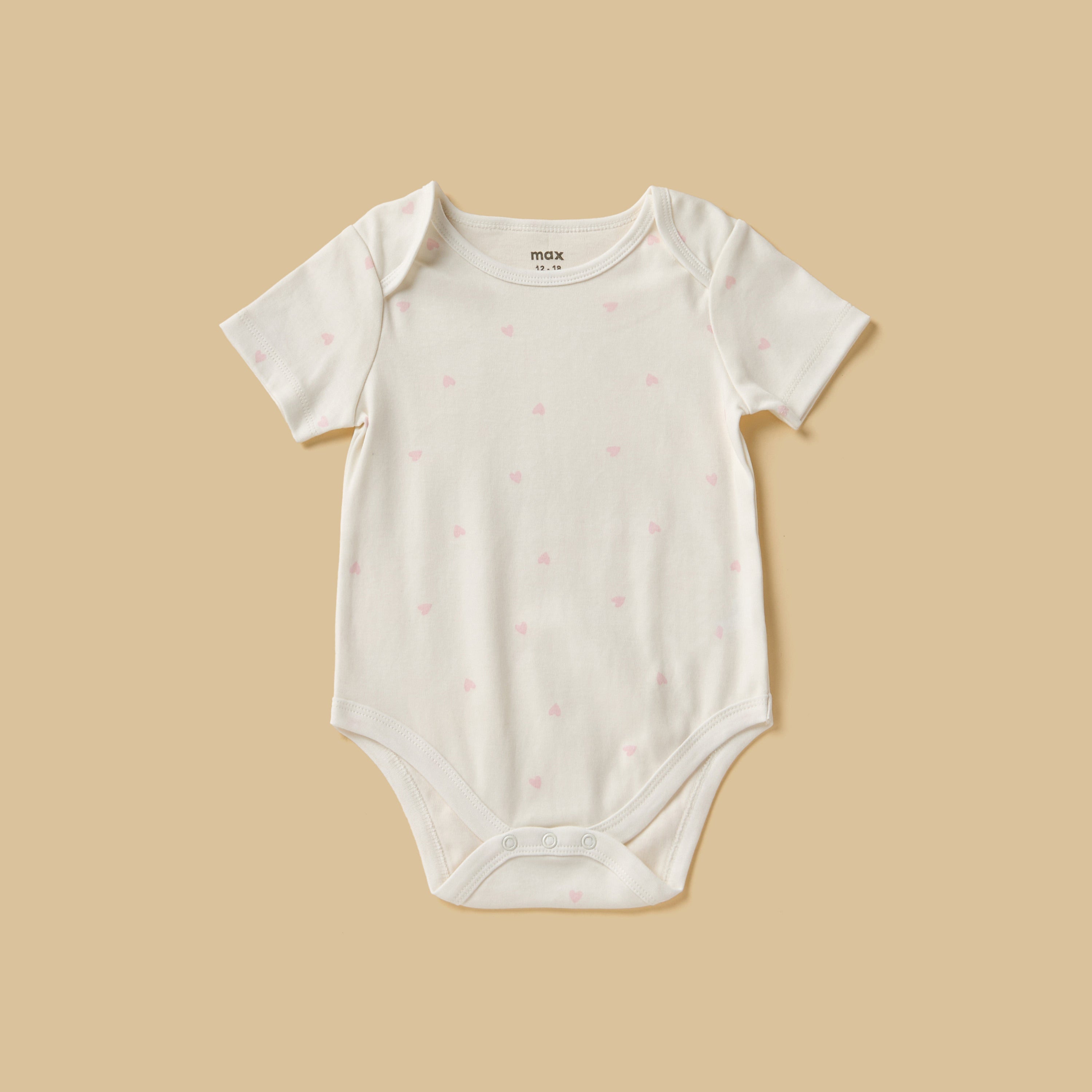 Pack of 3 - Printed Bodysuit