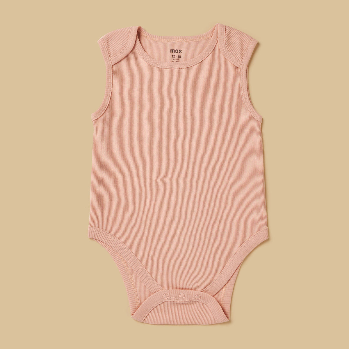 Pack of 3 - Ribbed Bodysuit