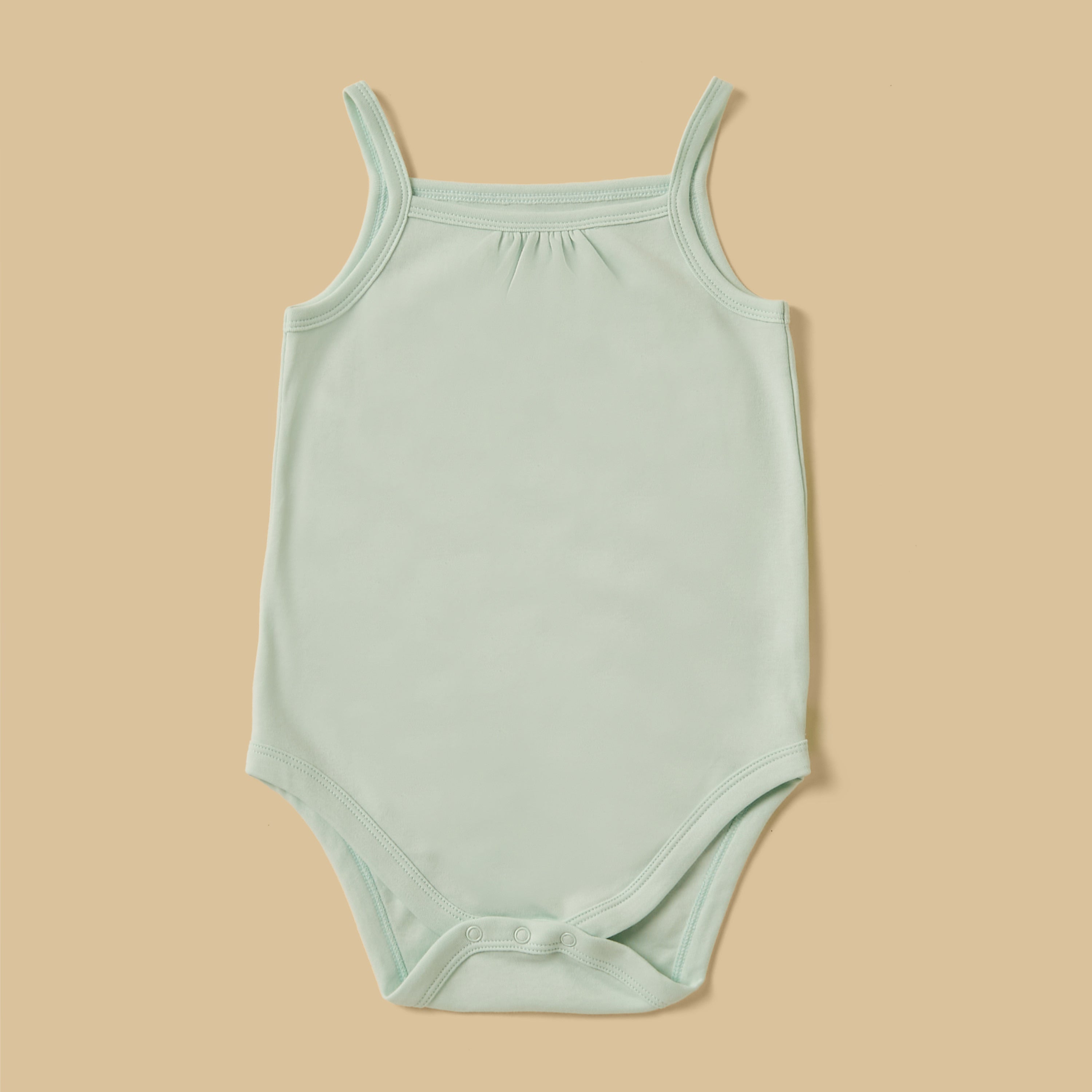 Pack of 3 - Sleeveless Bodysuit with Button Closure