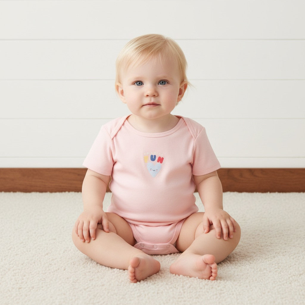 Pack of 3 - Printed Bodysuit