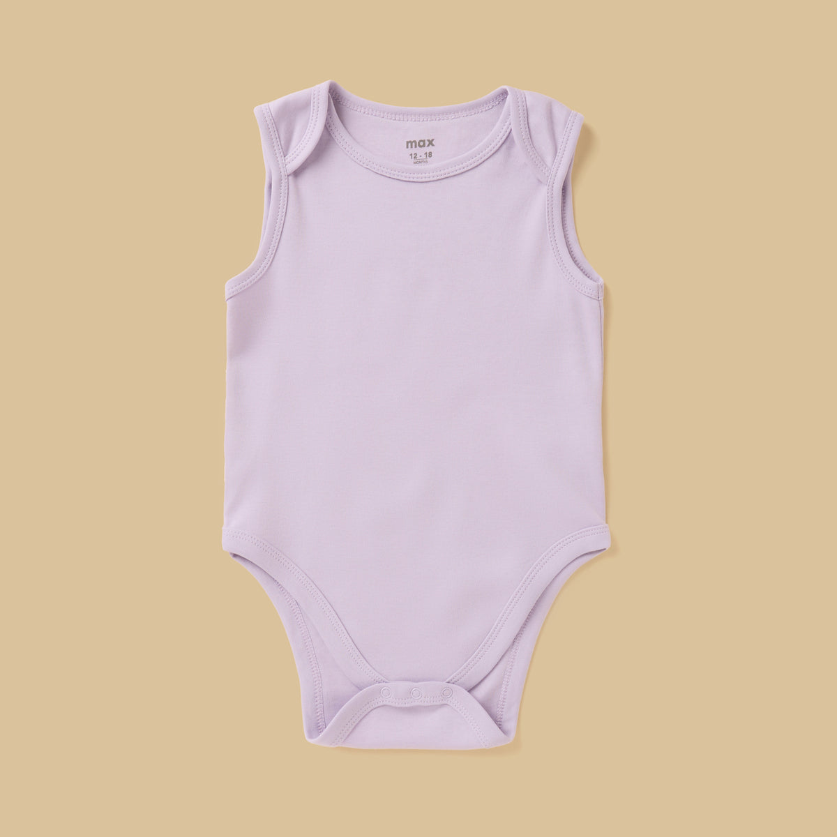 Pack of 5 - Floral Print Sleeveless Cotton Bodysuit