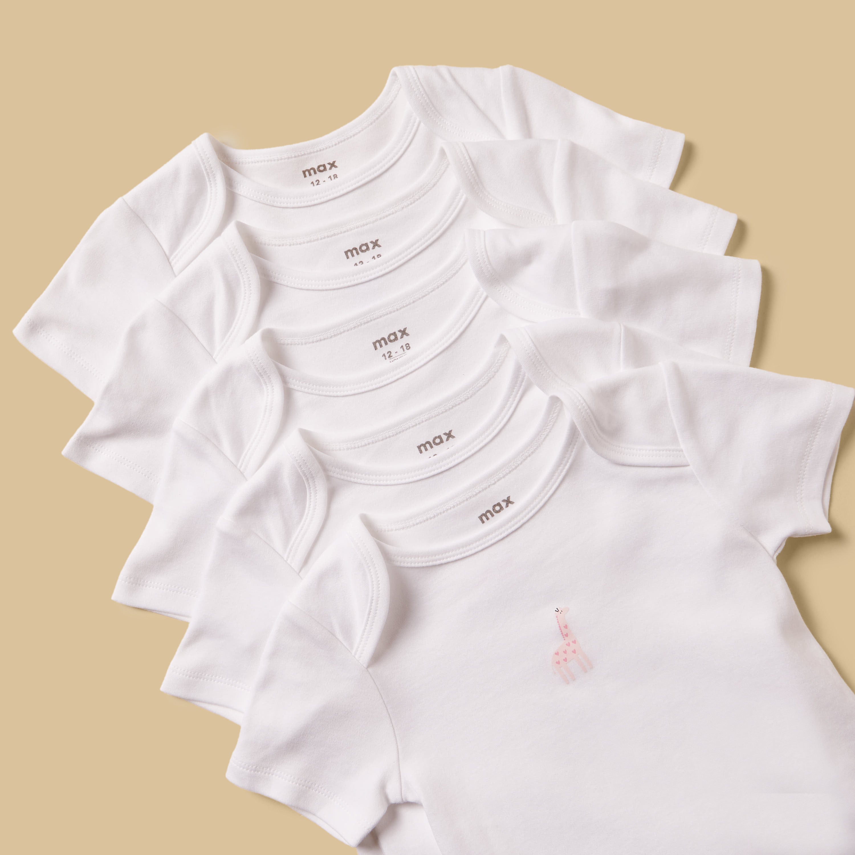 Pack of 5 - Assorted Bodysuit