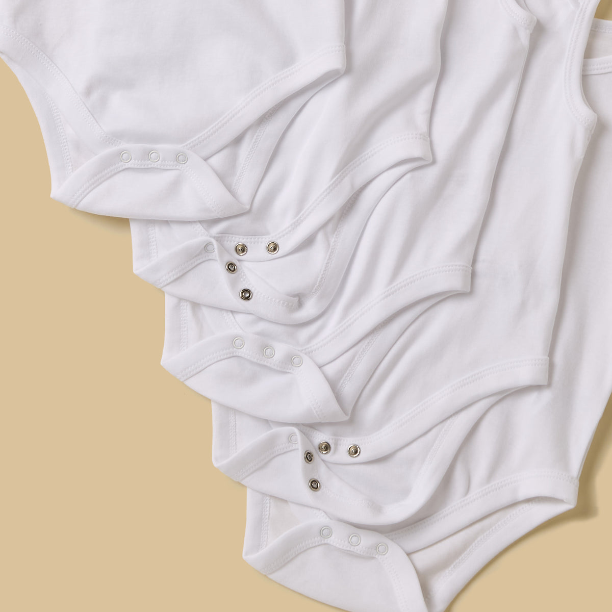Pack of 5 - Cat Print Cotton Bodysuit