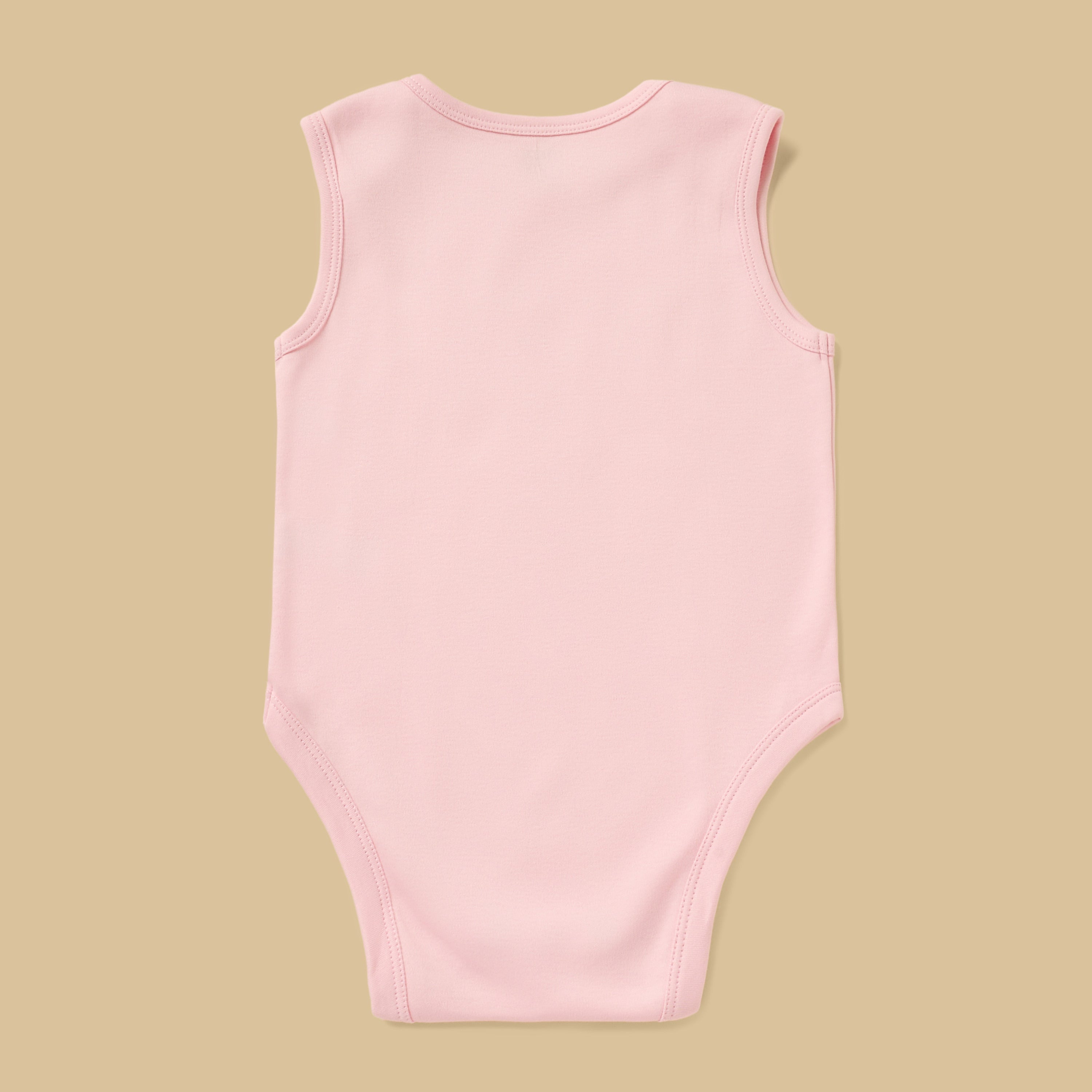 Pack of 5 - Assorted Sleeveless Cotton Bodysuit