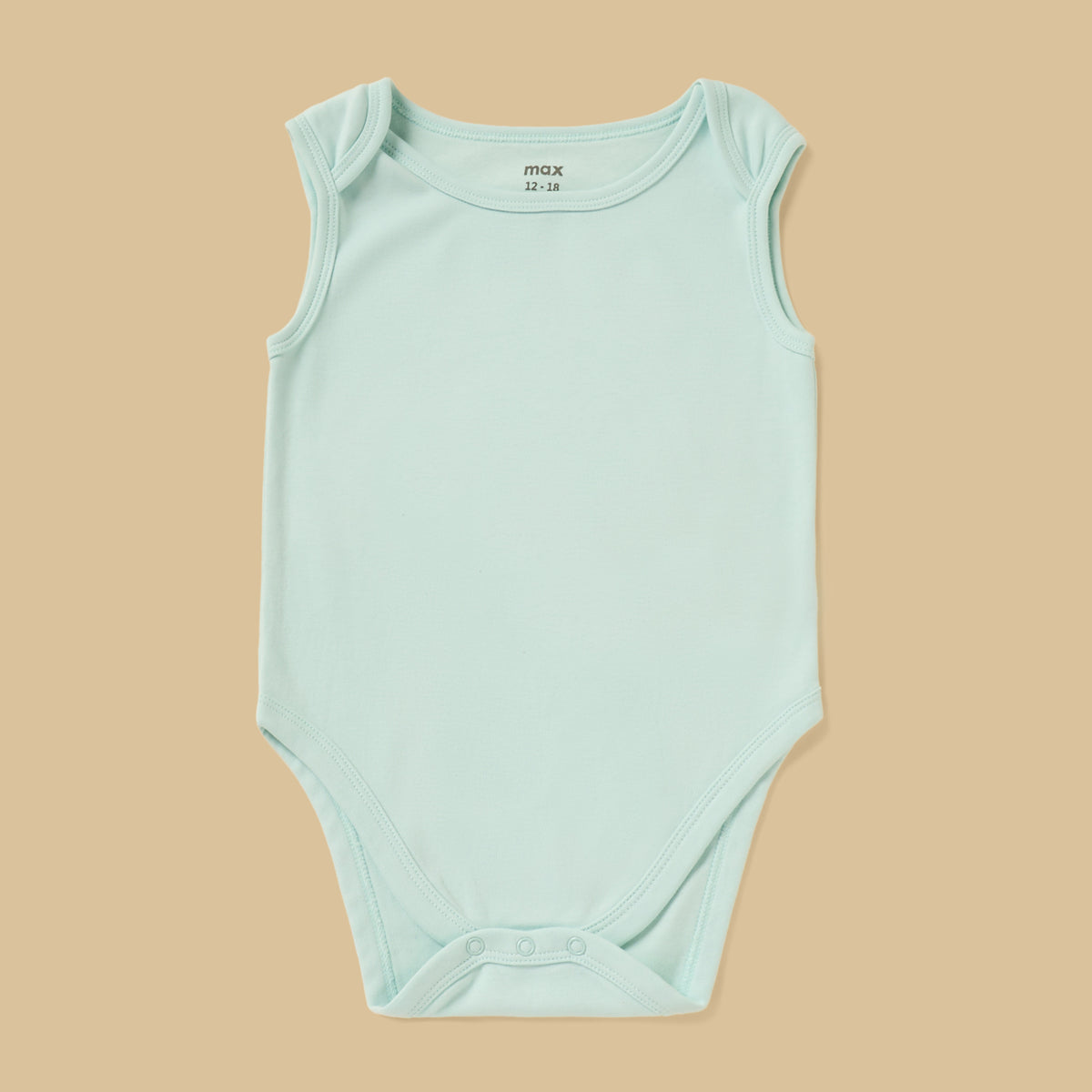 Pack of 5 - Assorted Sleeveless Cotton Bodysuit
