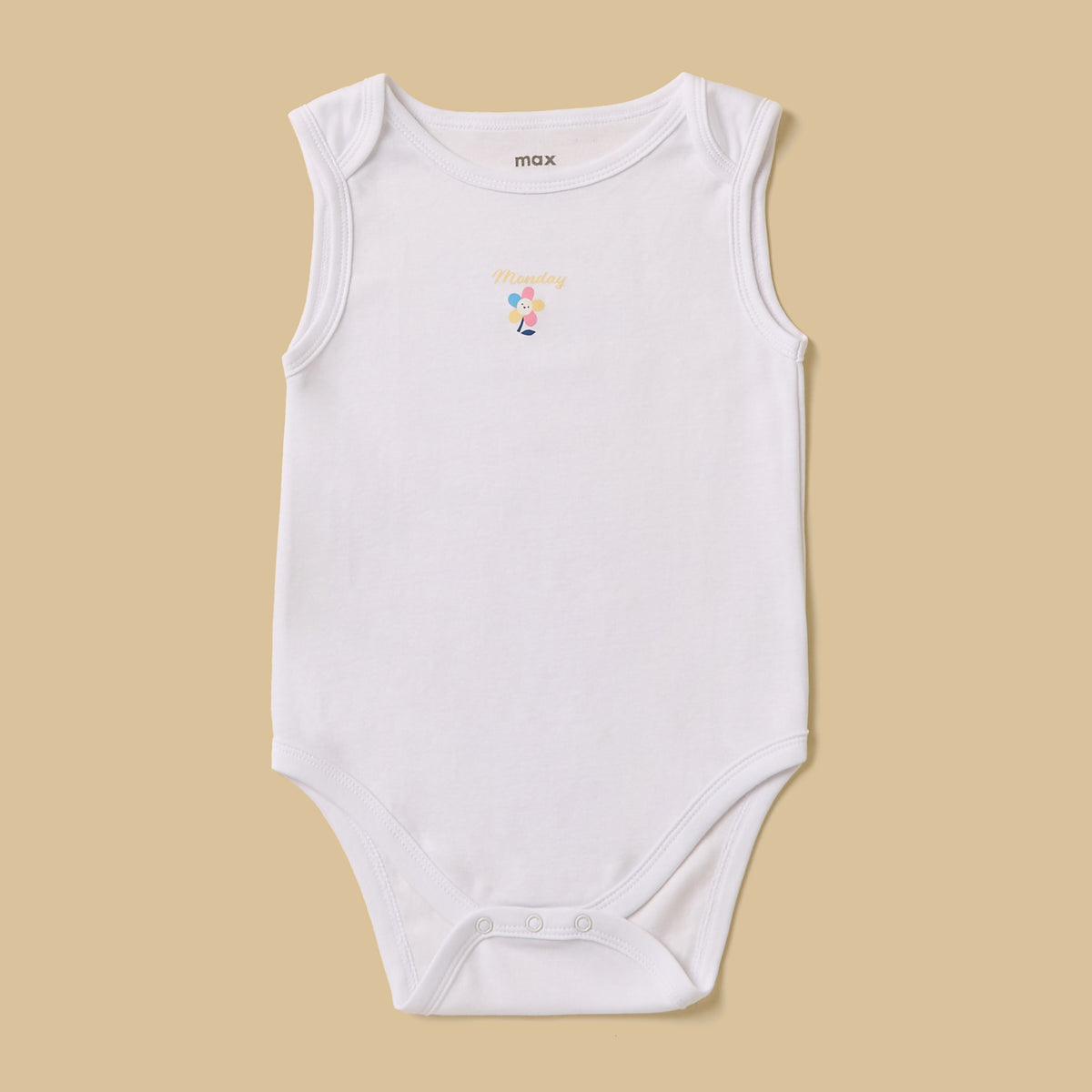 Pack of 7 - Days of the Week Print Cotton Bodysuit