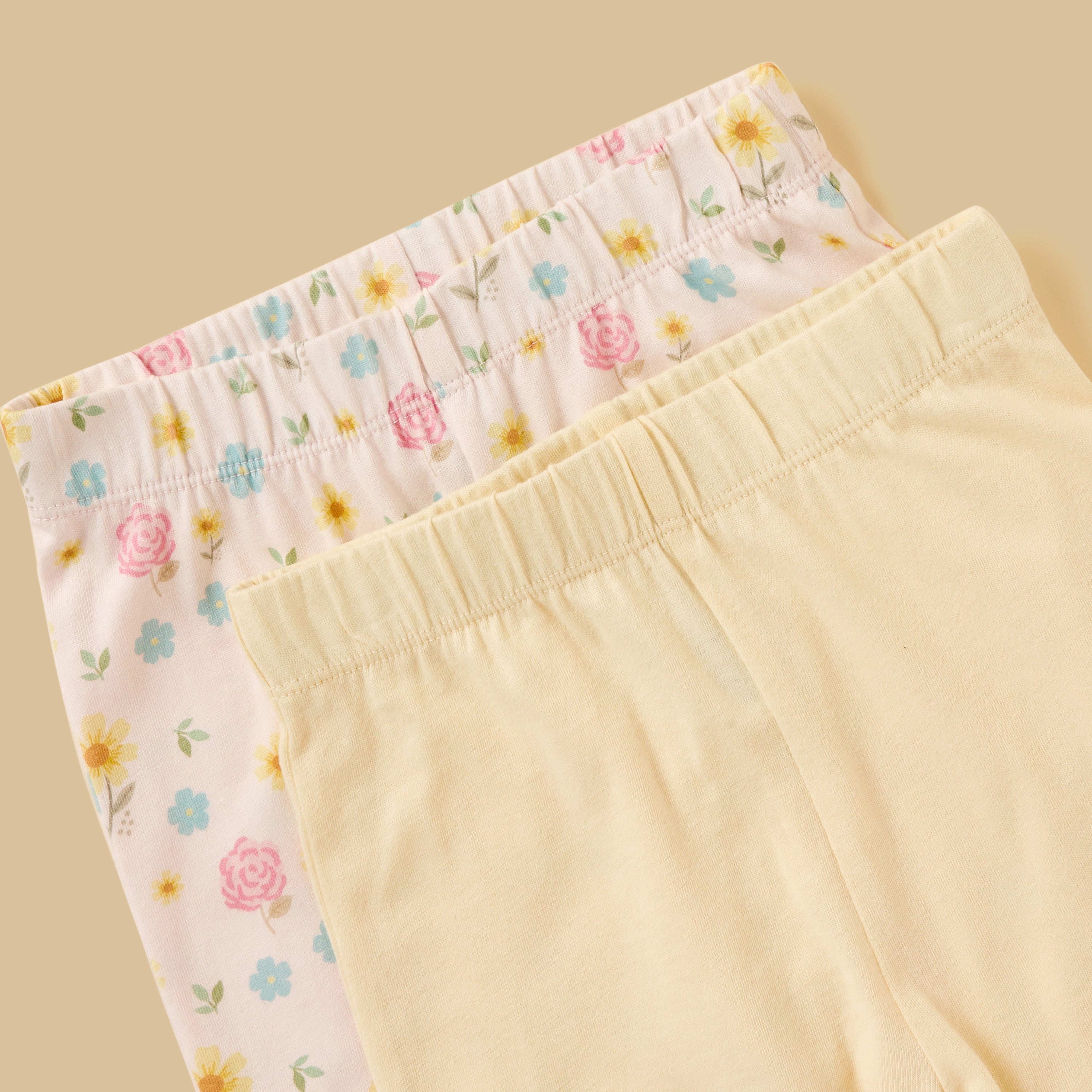 Pack of 2 - Printed Cotton Pyjama Set