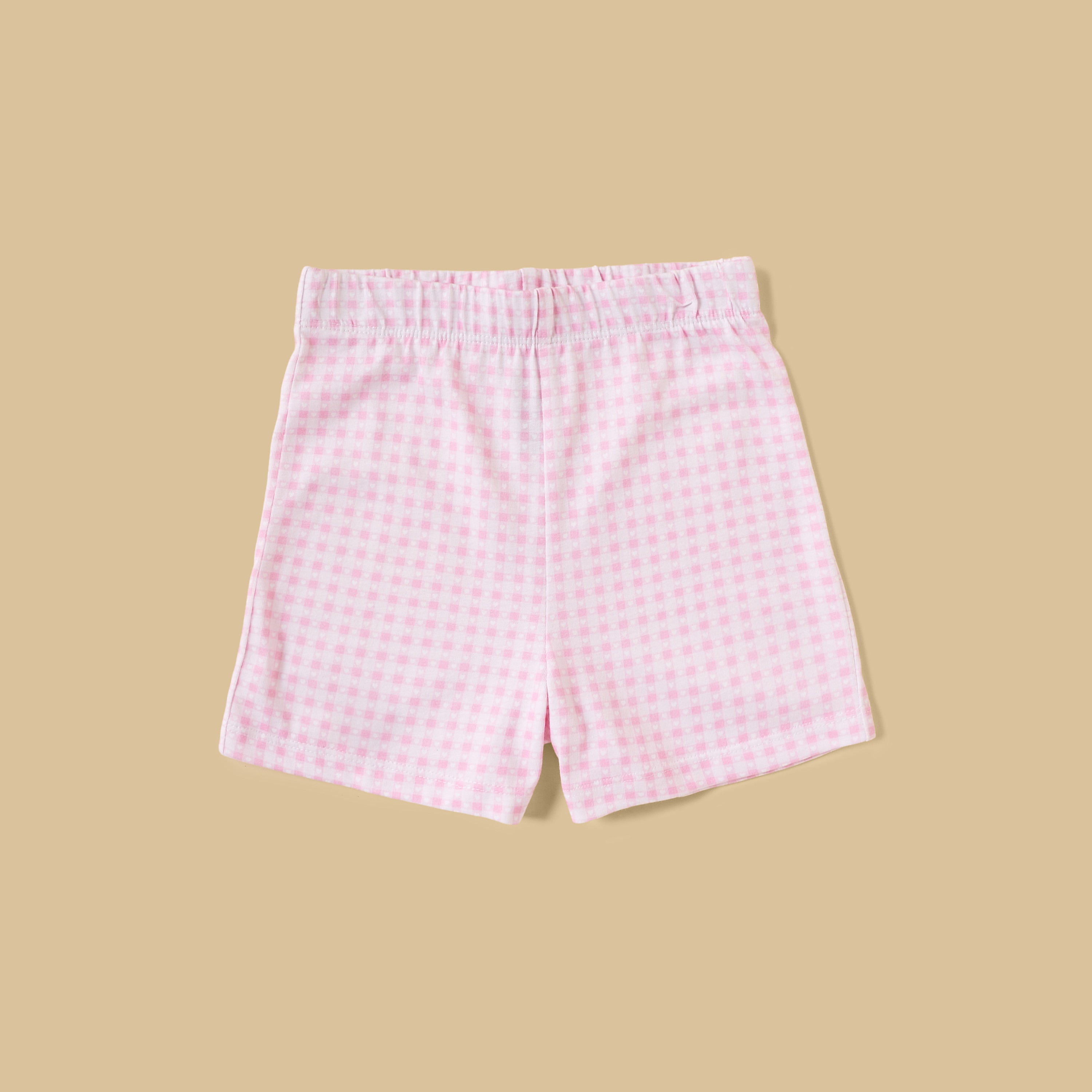 Pack of 2 - Ballerina Print Cotton Pyjama Set