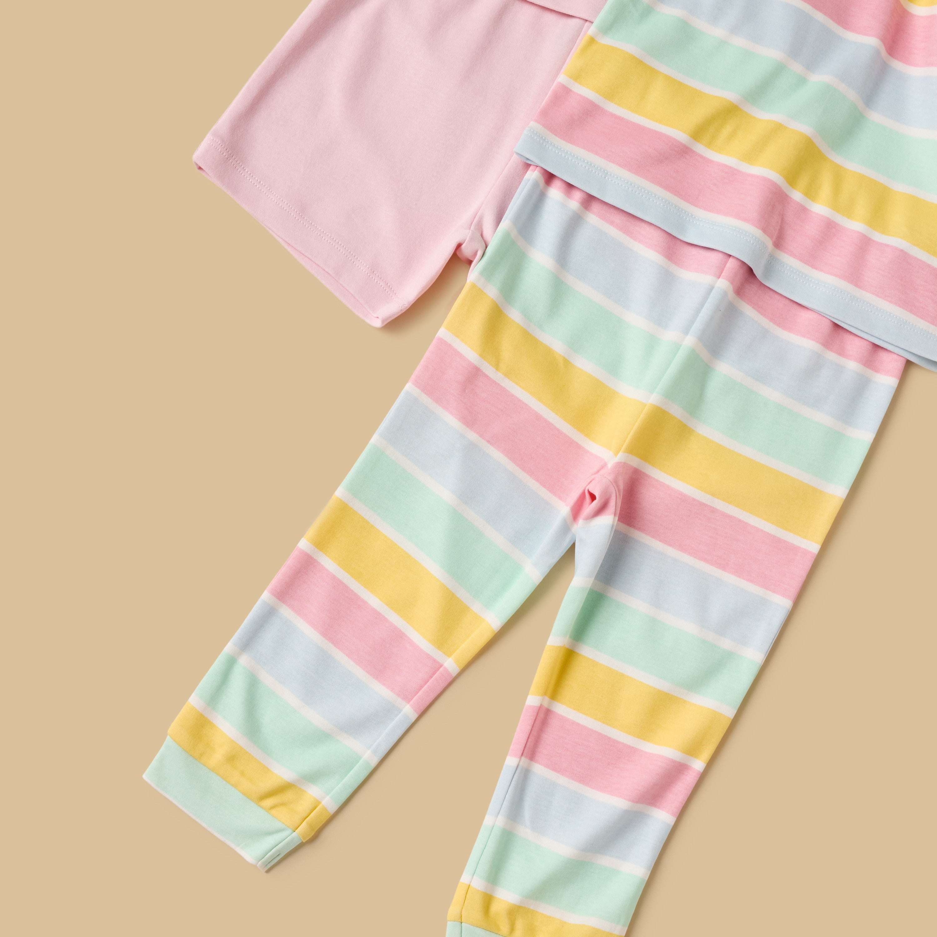 Pack of 2 - Printed Cotton Pyjama Set