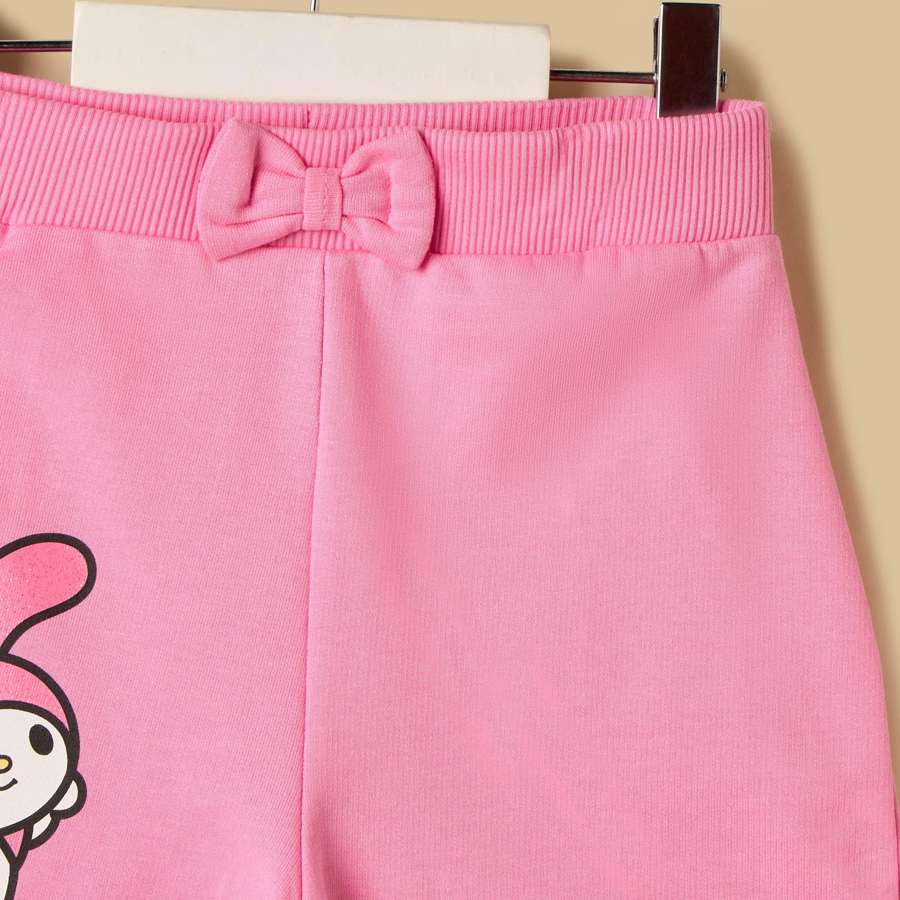 My Melody Print Cotton T-shirt and Shorts Set