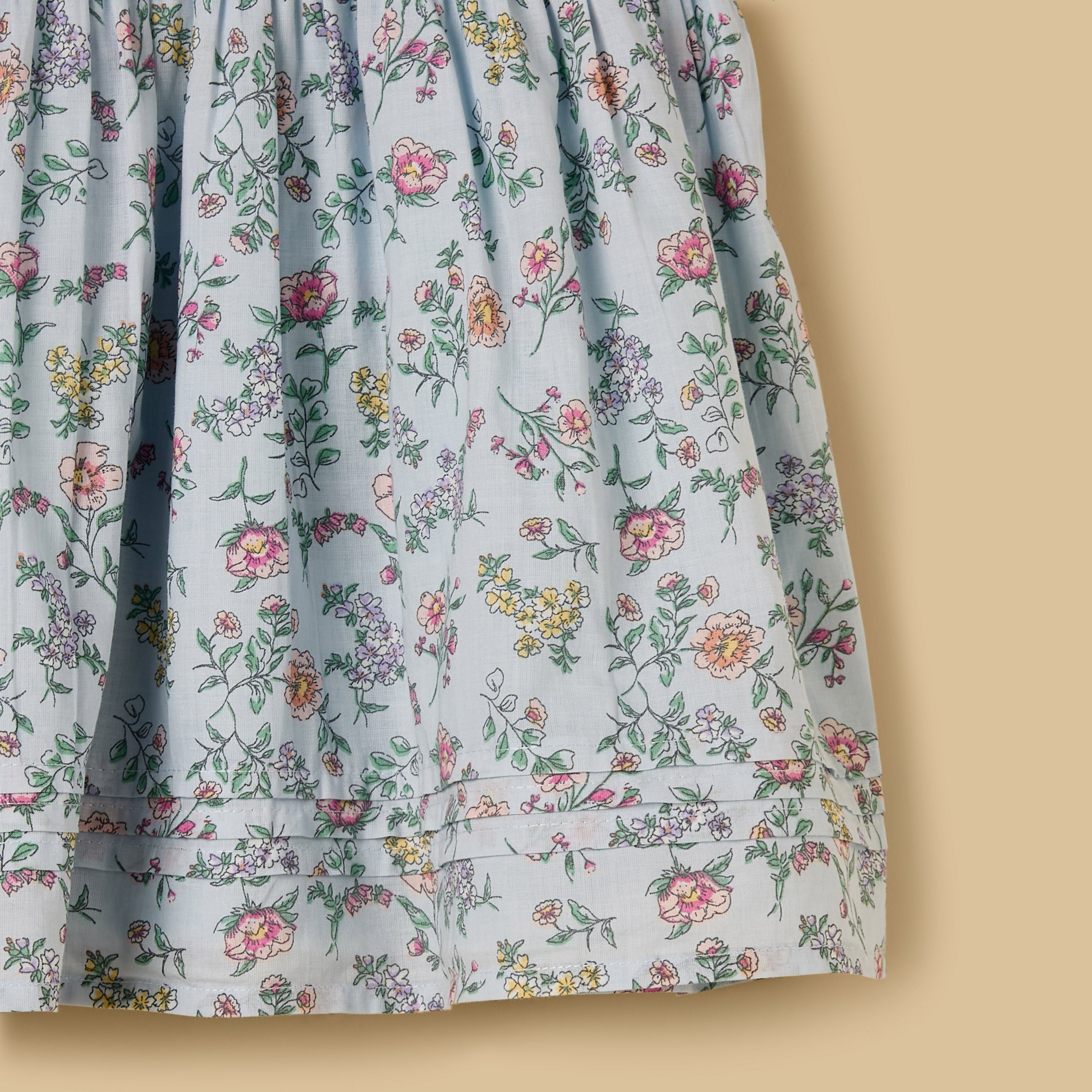 Floral Print Dress with Shrug