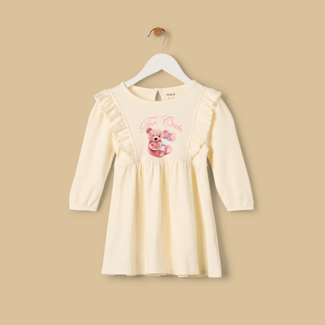 Pack of 2 - Printed Ruffle Detail Dress