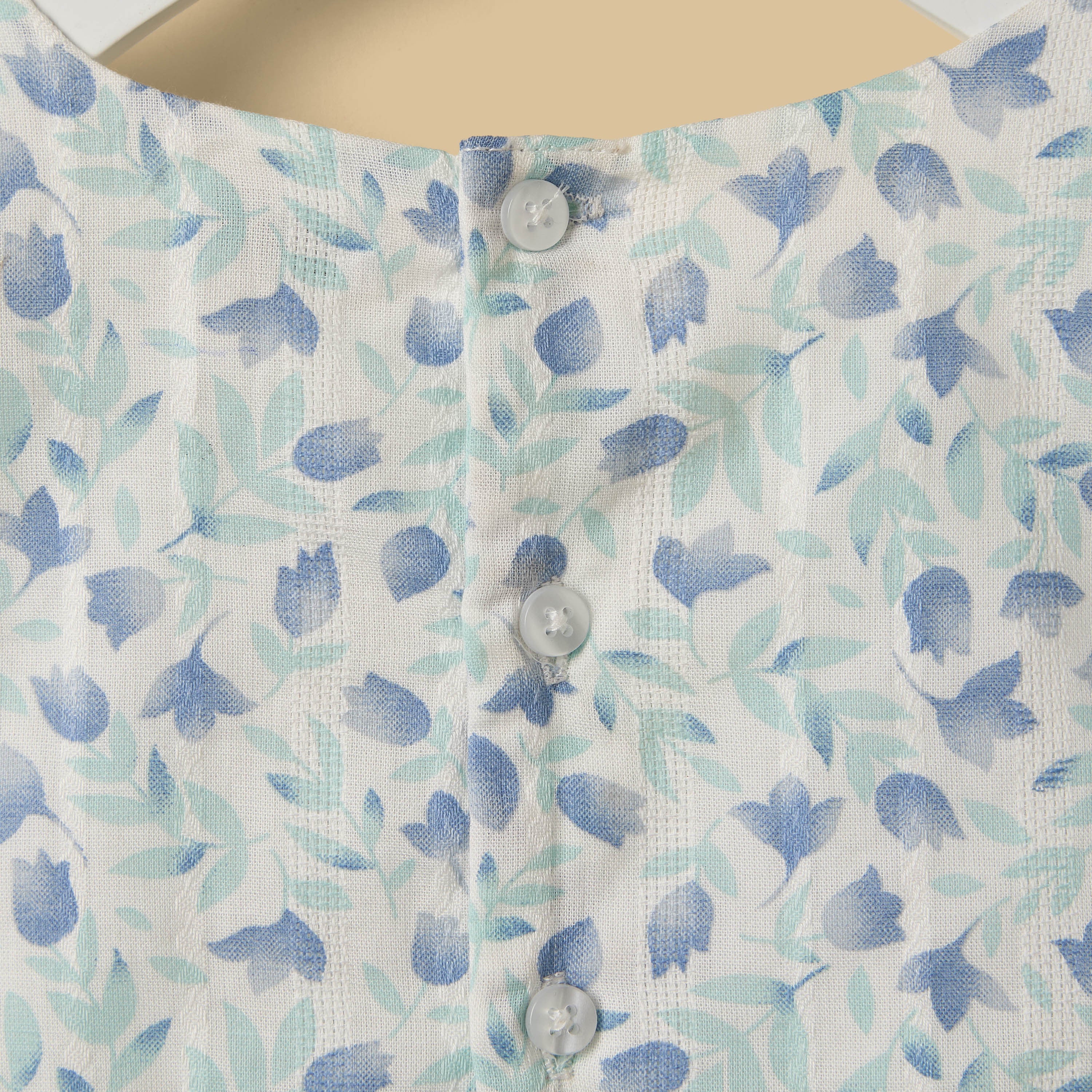 Floral Print Cotton Dress