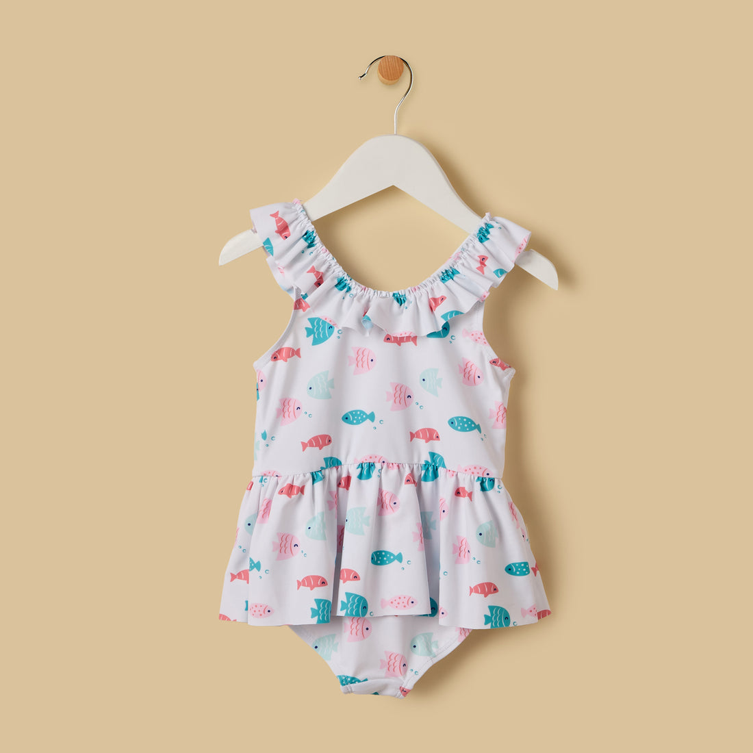 Fish Print Swimsuit