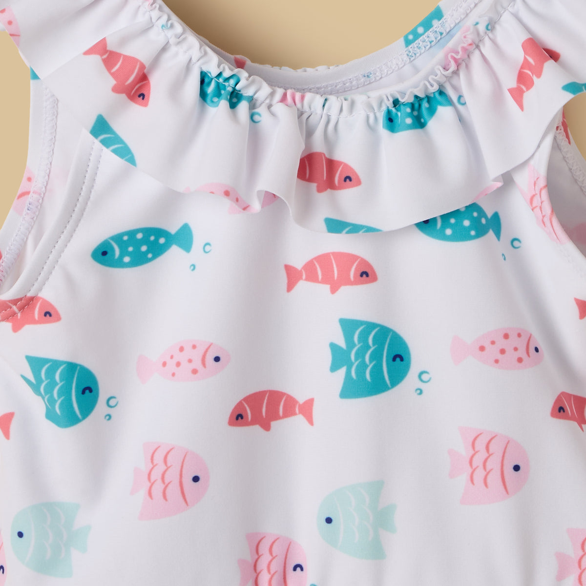 Fish Print Swimsuit