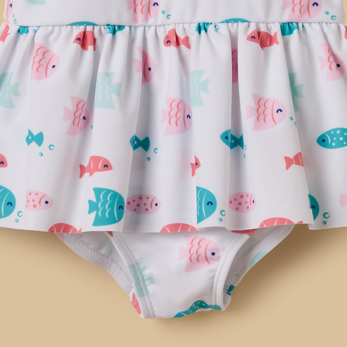 Fish Print Swimsuit