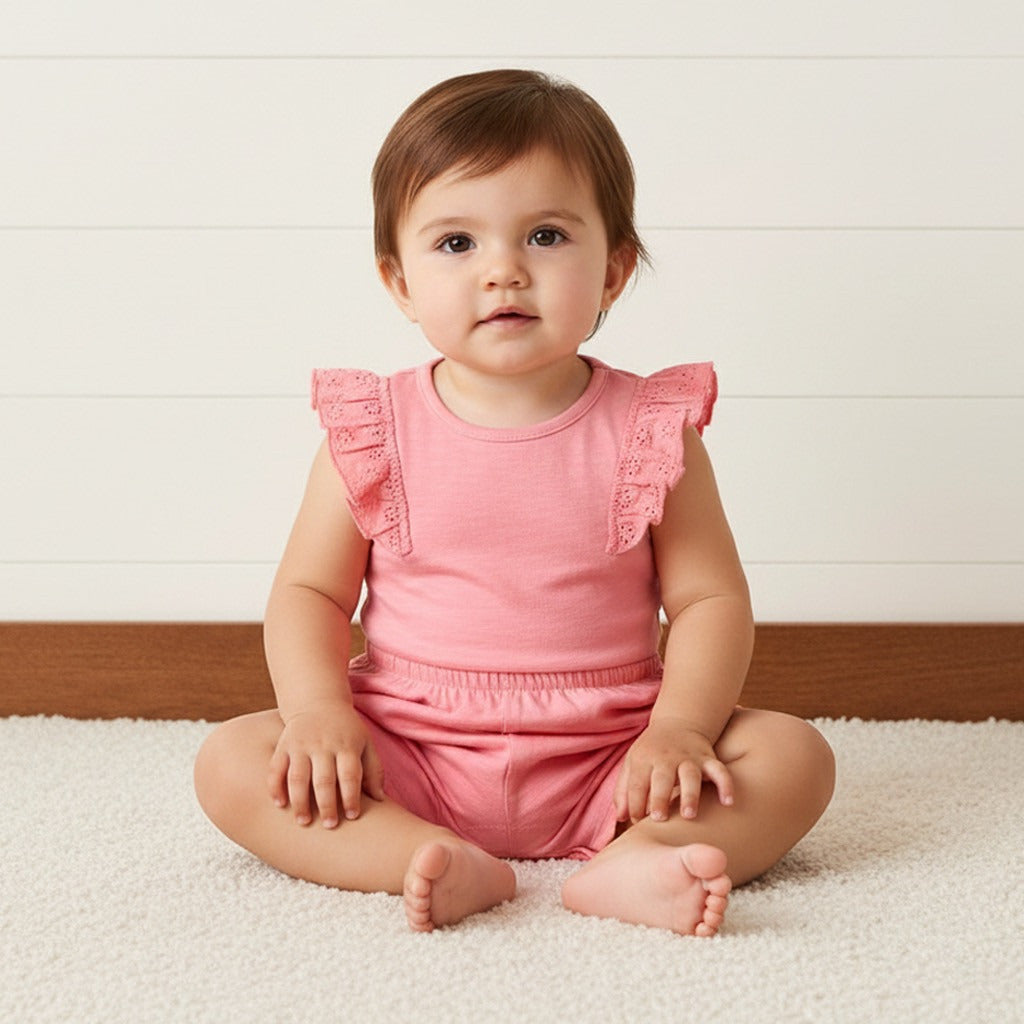 Pack of 2 - Assorted Cotton Playsuit