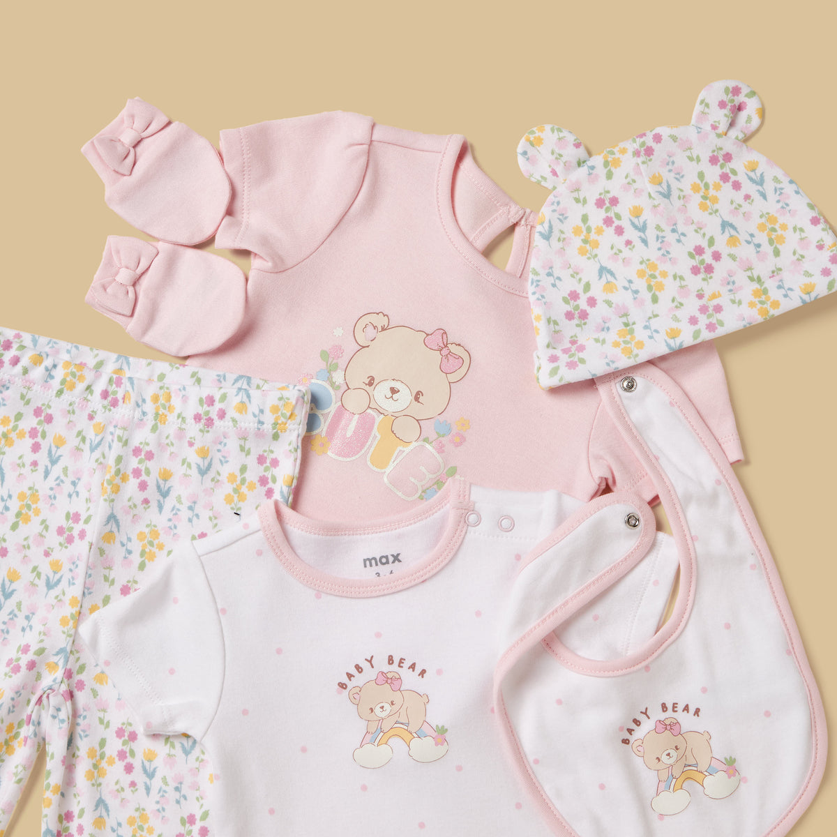 Printed 7-Piece Clothing Gift Set