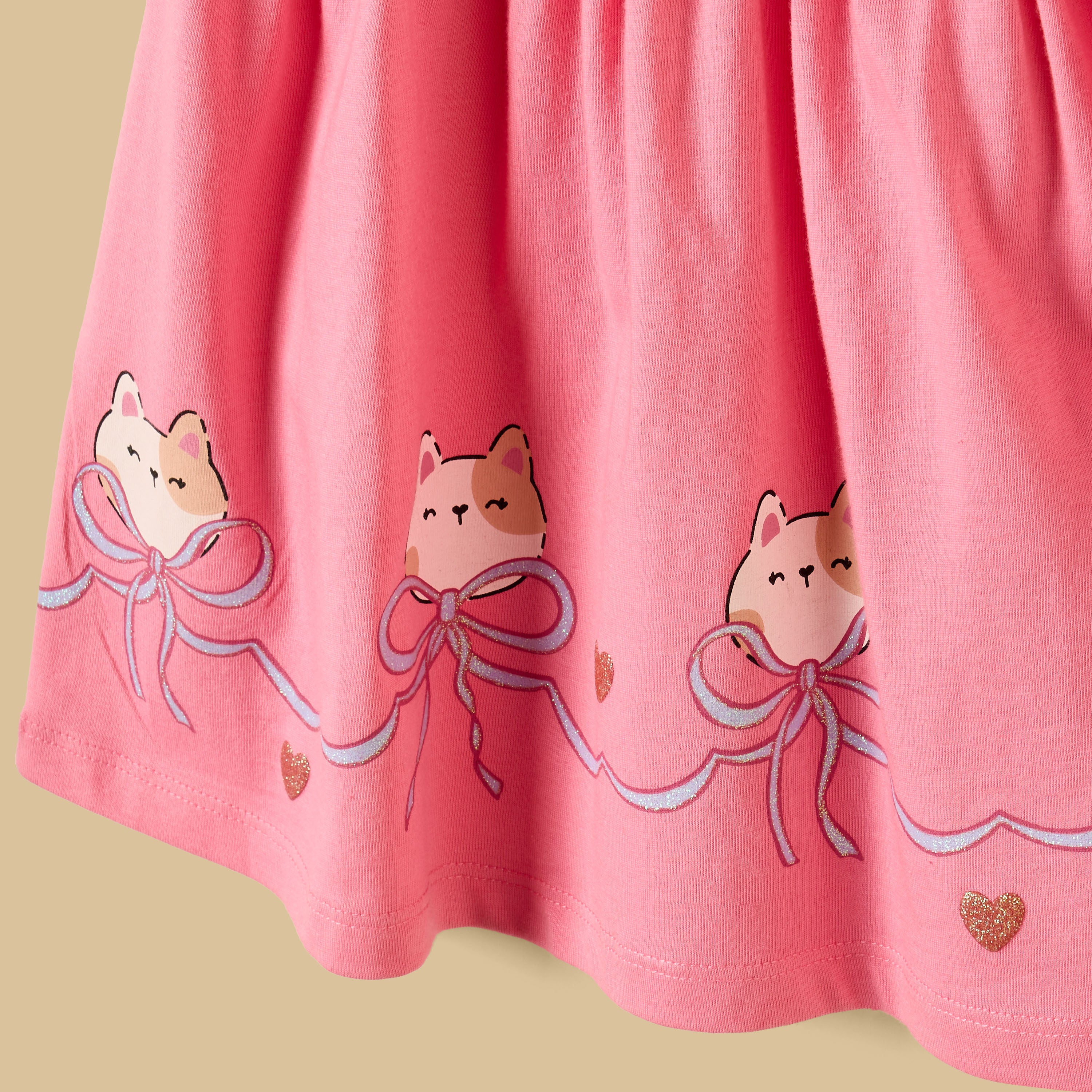 Pack of 2 - Printed Cotton Dress