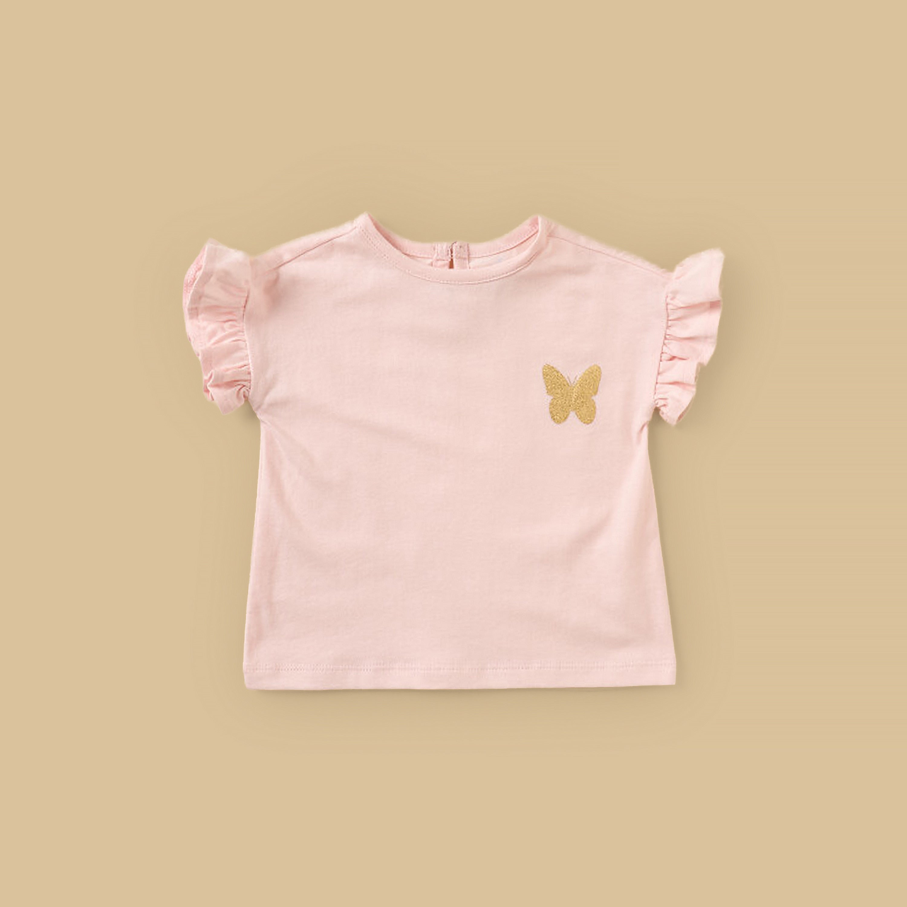 Pack of 3 - Embellished Cotton T-shirt