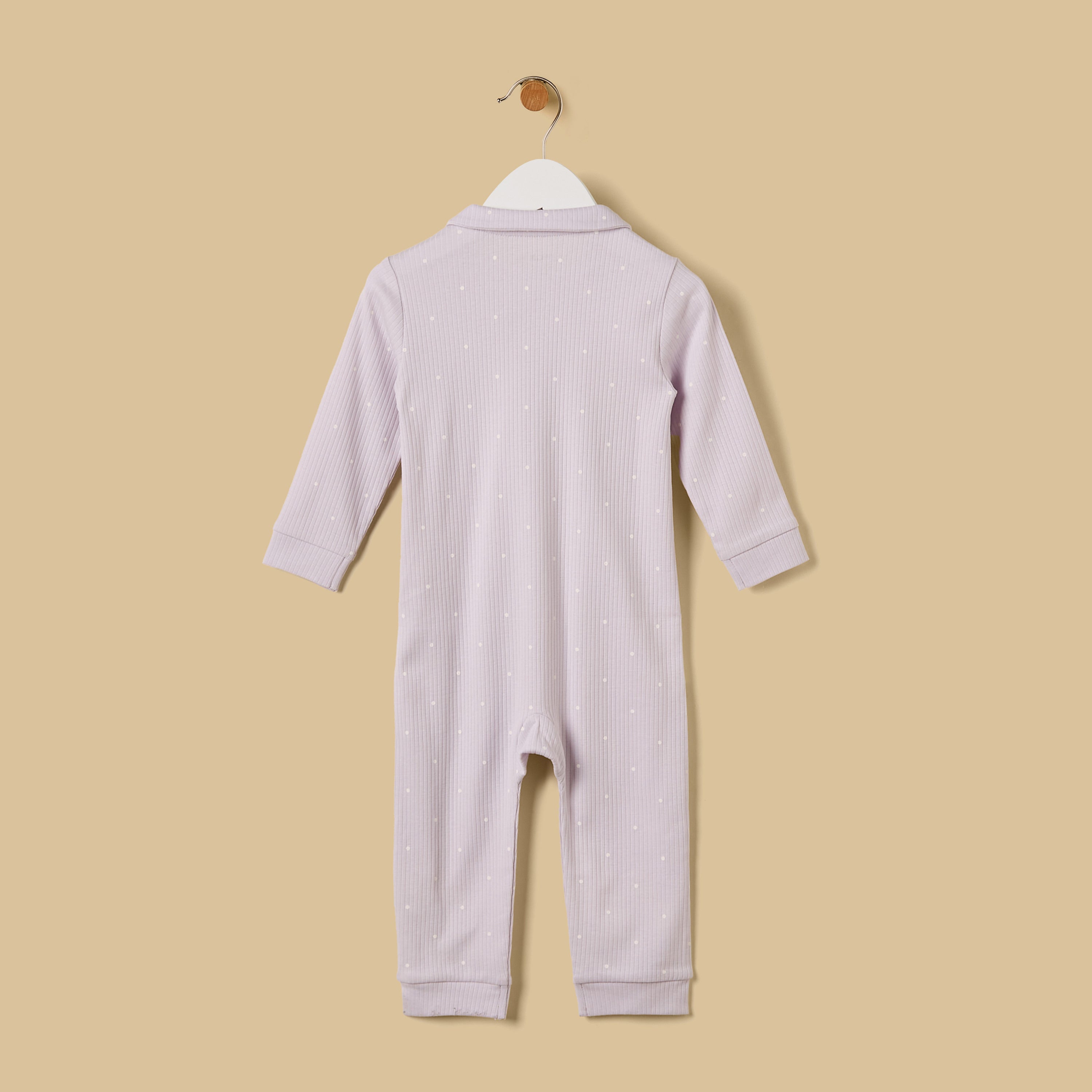 Printed Sleepsuit with Hairband