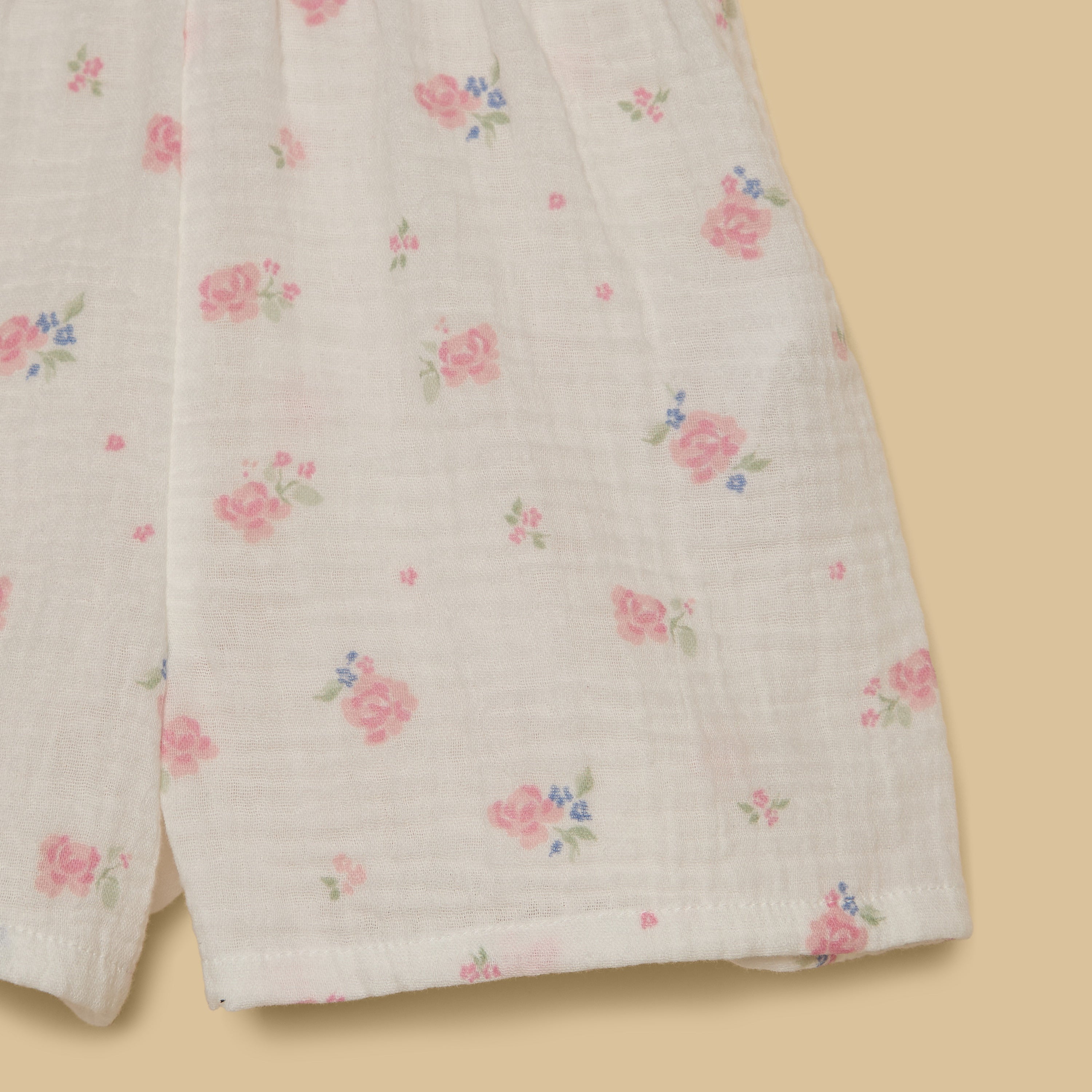 Floral Print Shorts Set
