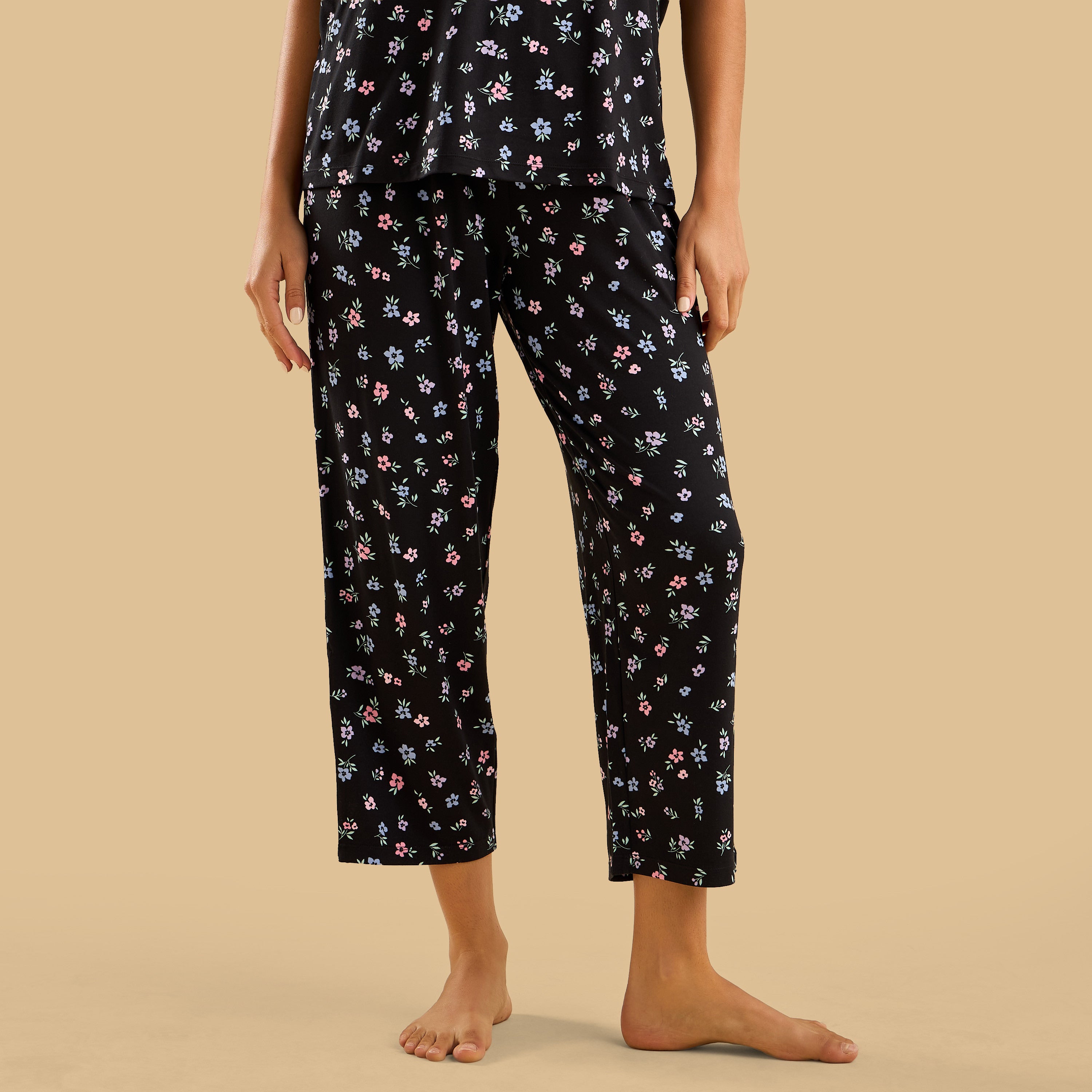 Floral Print Pyjama Set