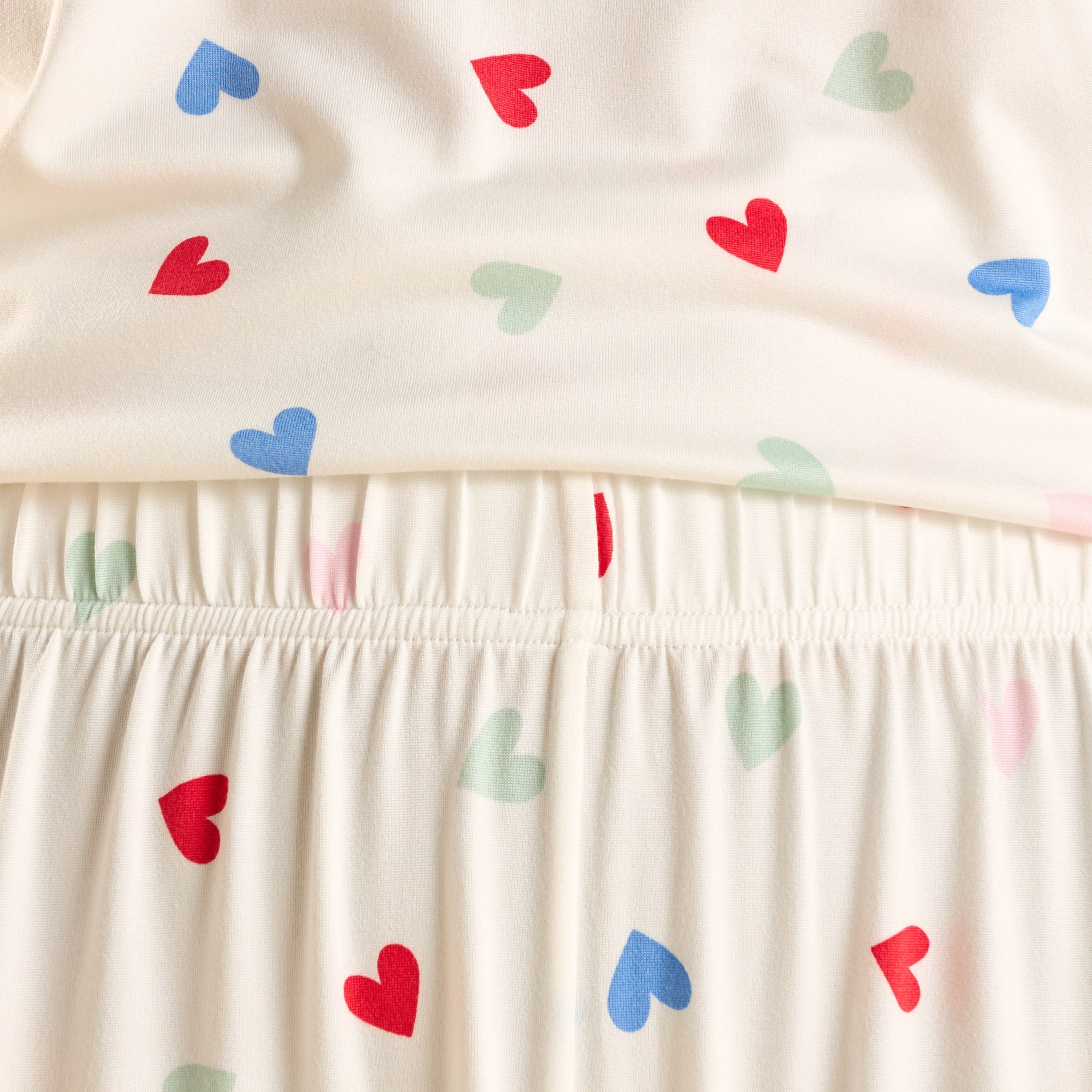 Heart Print Pyjama Set