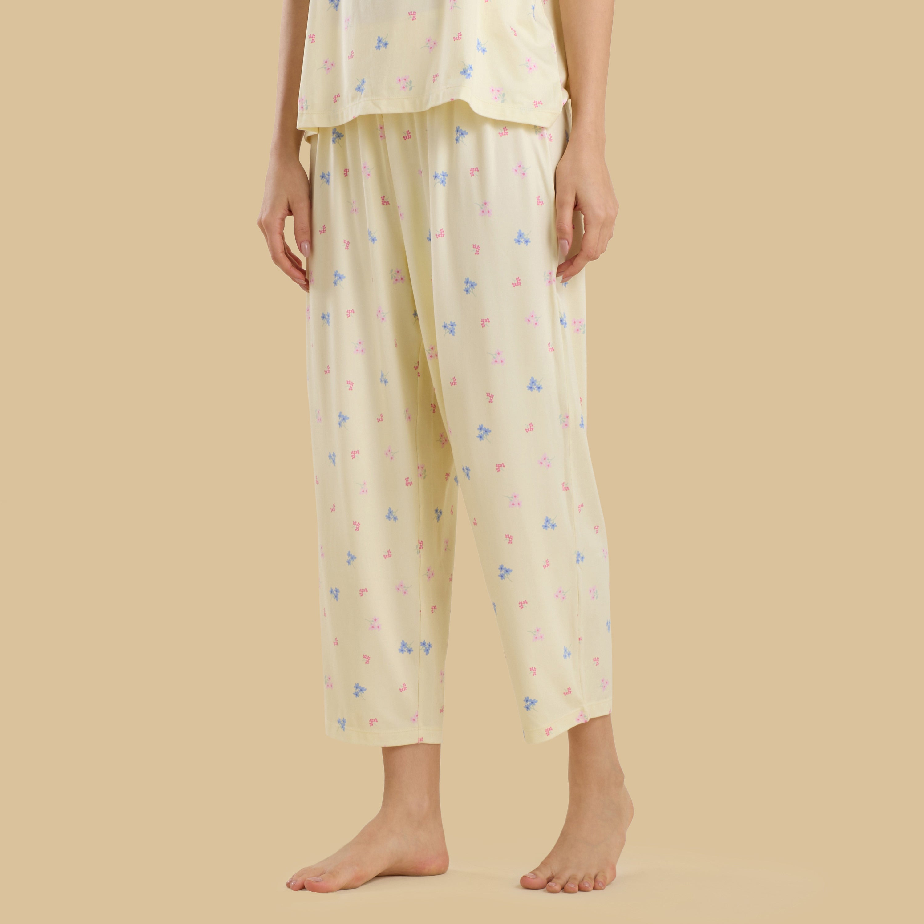Floral Print Pyjama Set