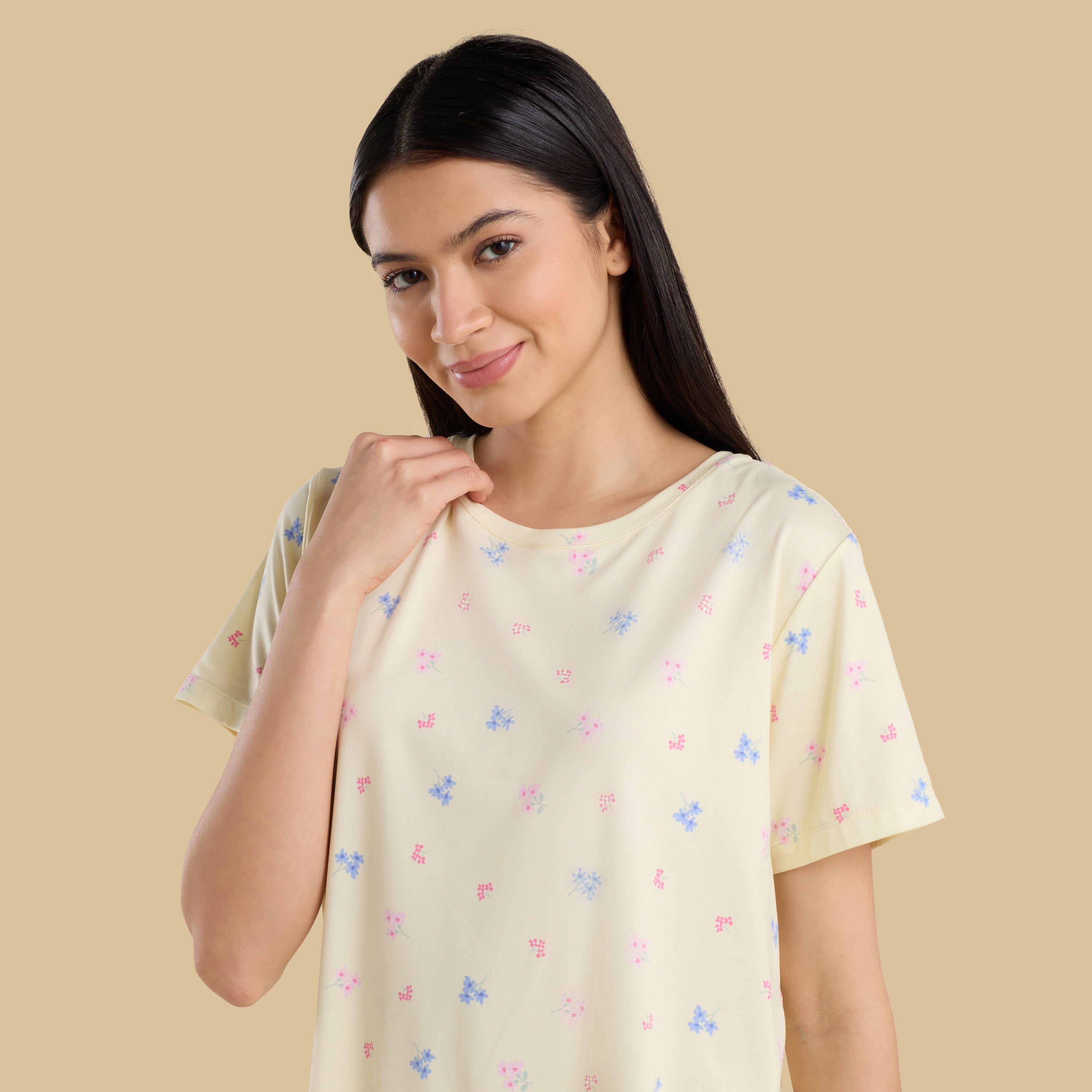 Floral Print Pyjama Set