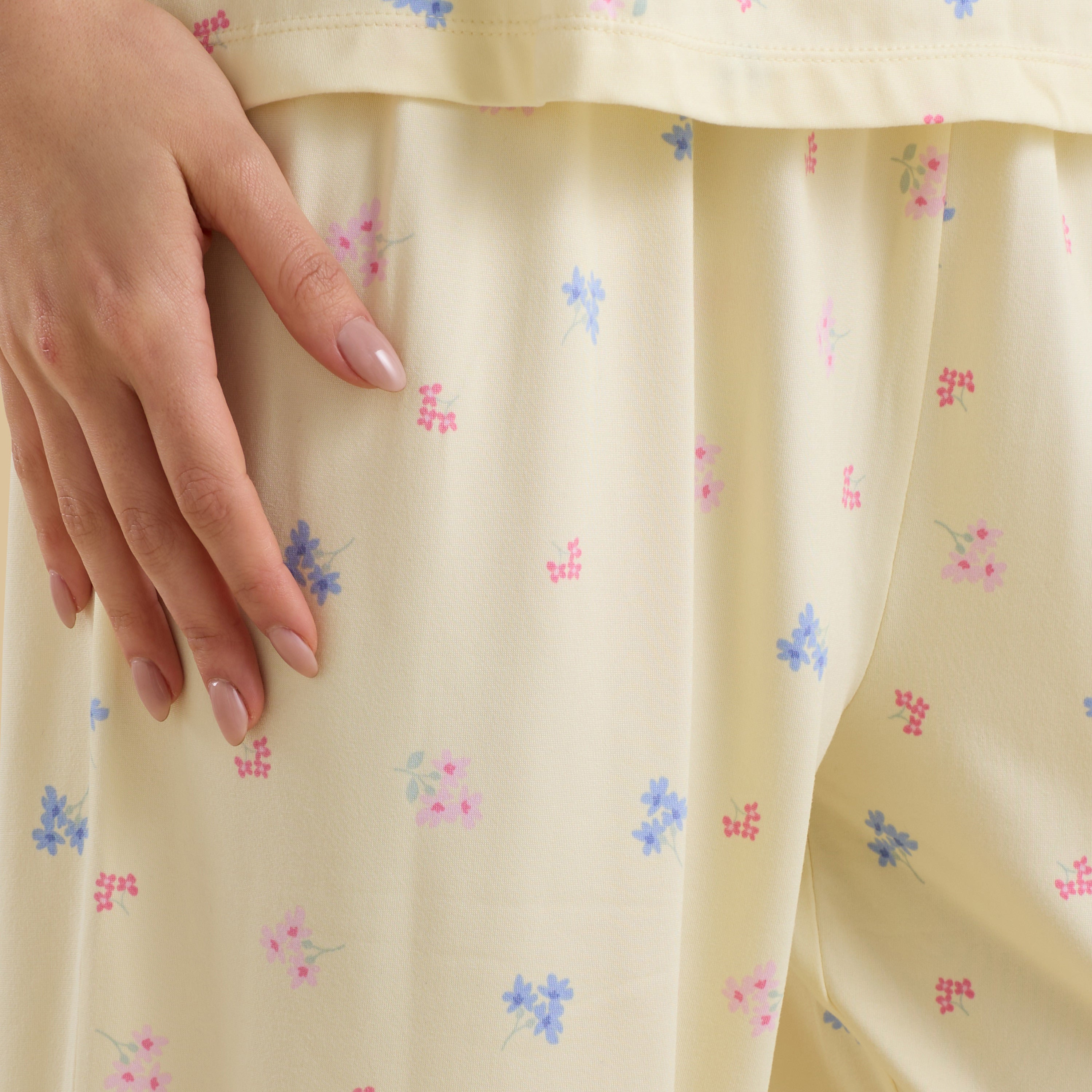 Floral Print Pyjama Set