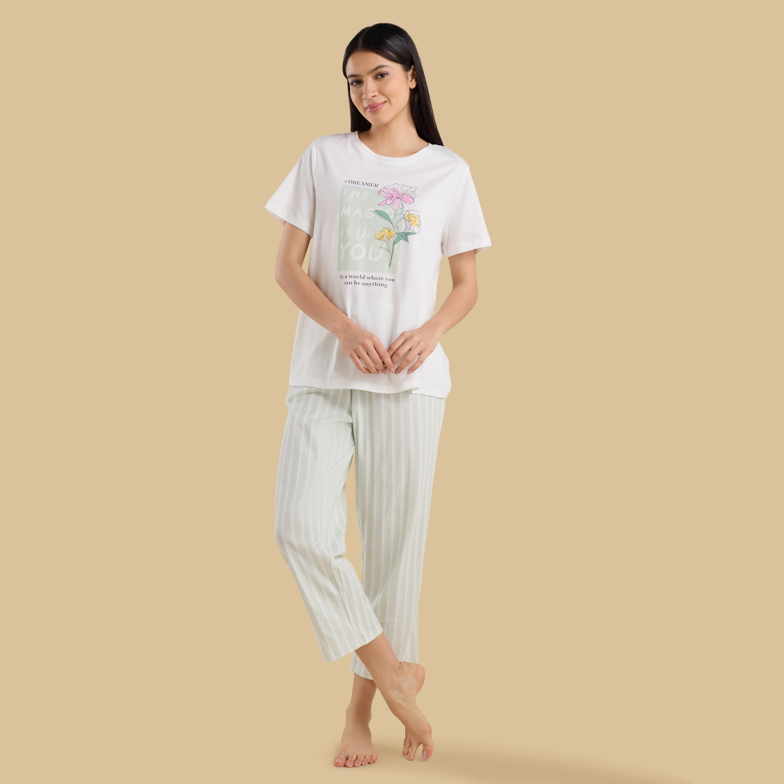 Striped Pyjama Set