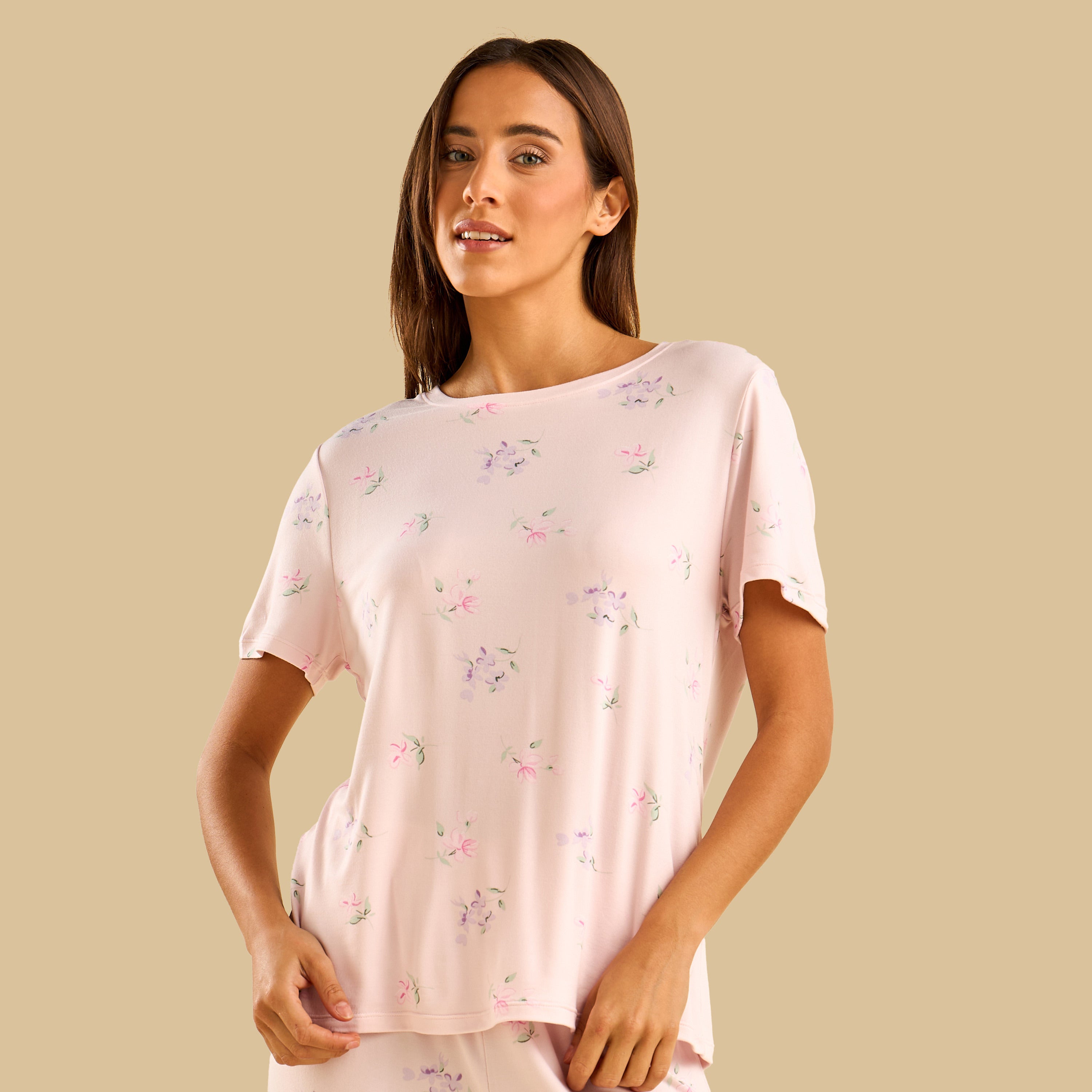 Floral Print Pyjama Set