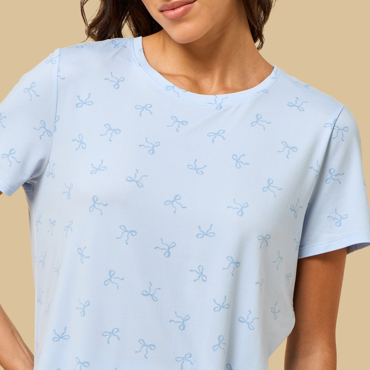 Bow Print Pyjama Set