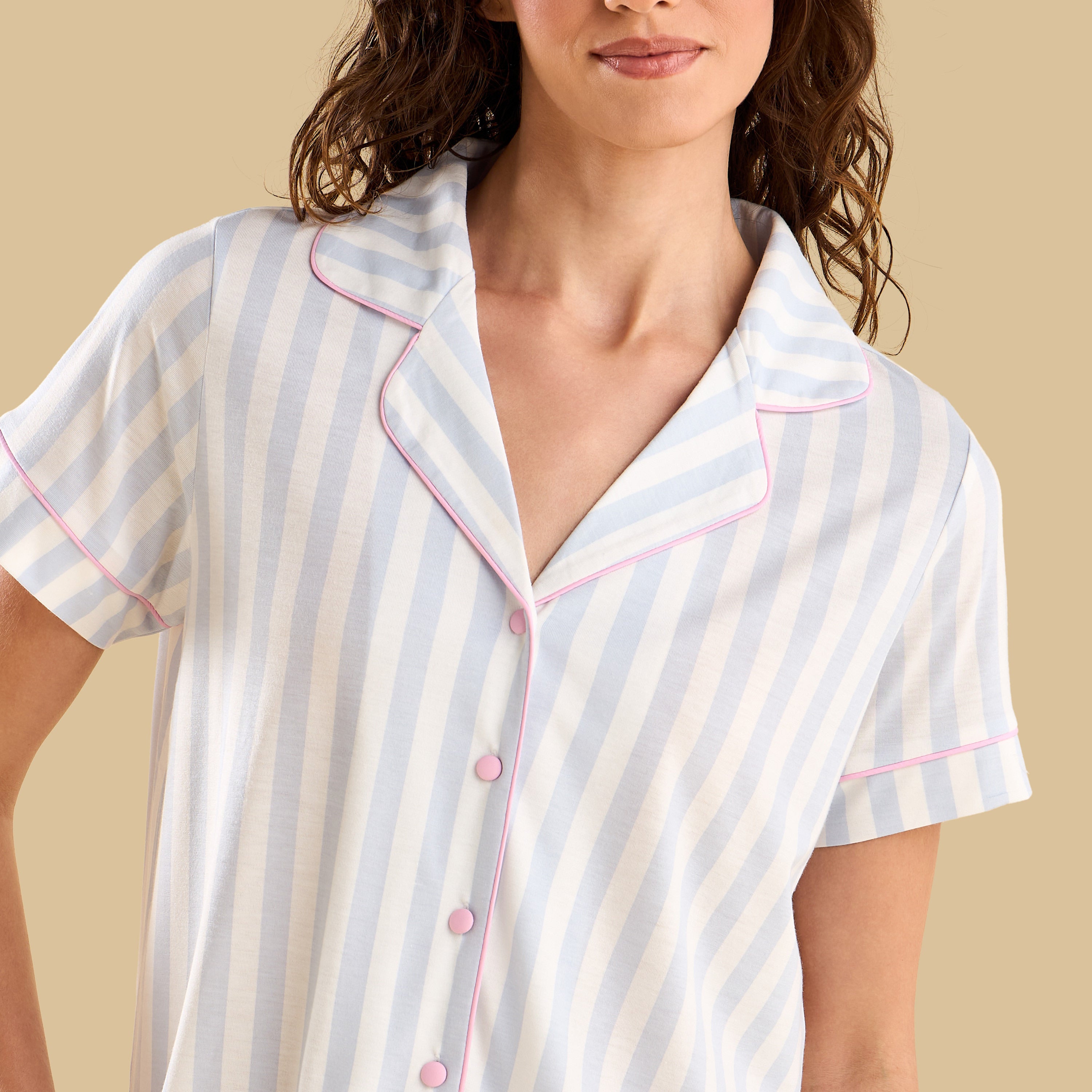 Striped Pyjama Set