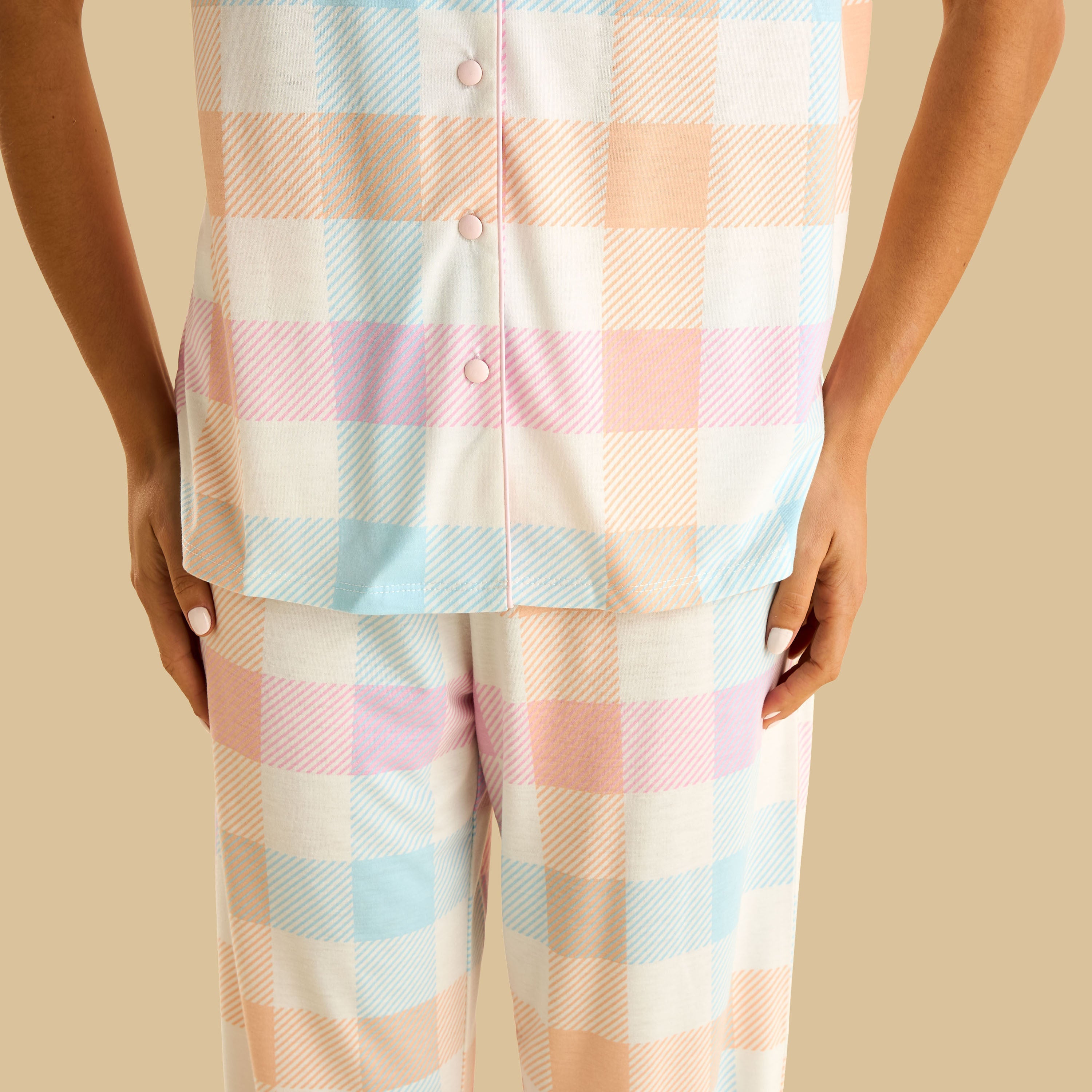 Checked Pyjama Set