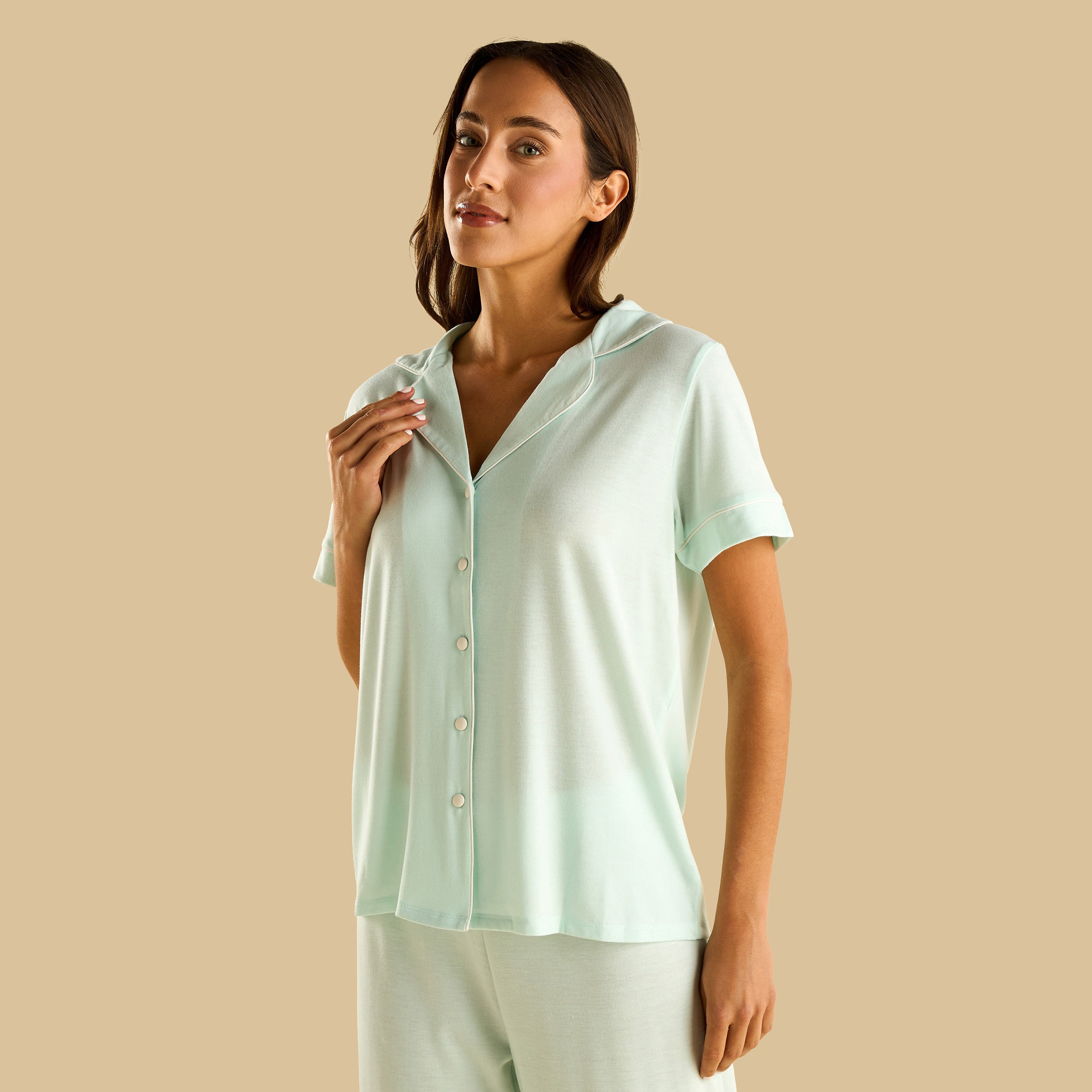 Plain Pyjama Set