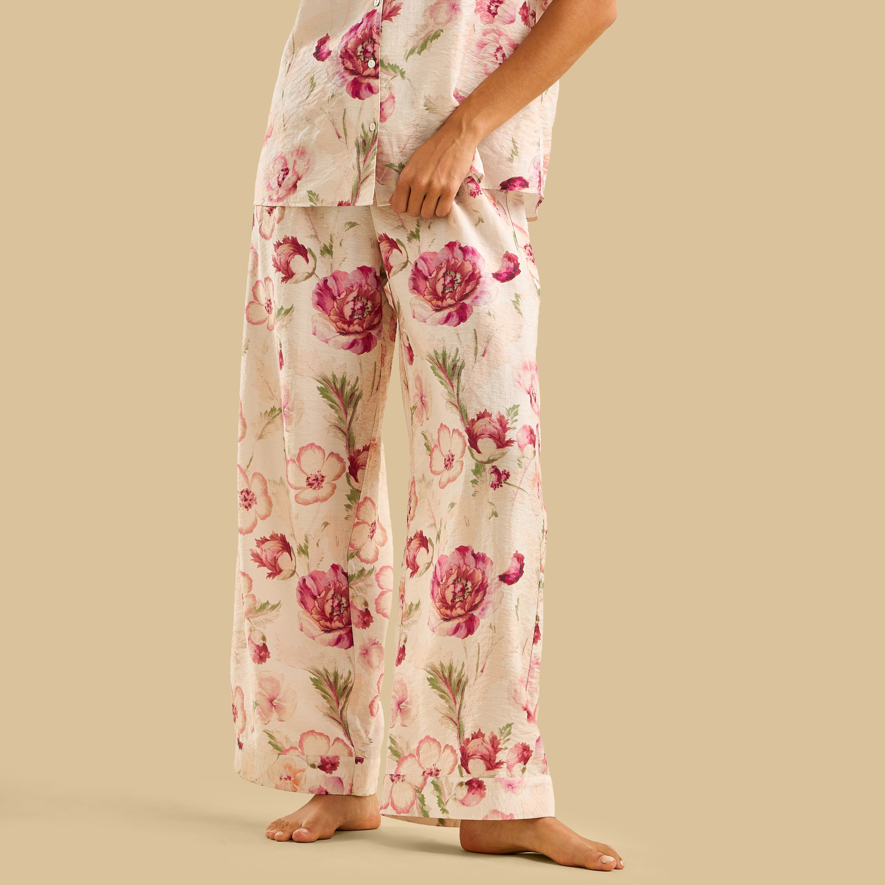 Floral Print Pyjama Set
