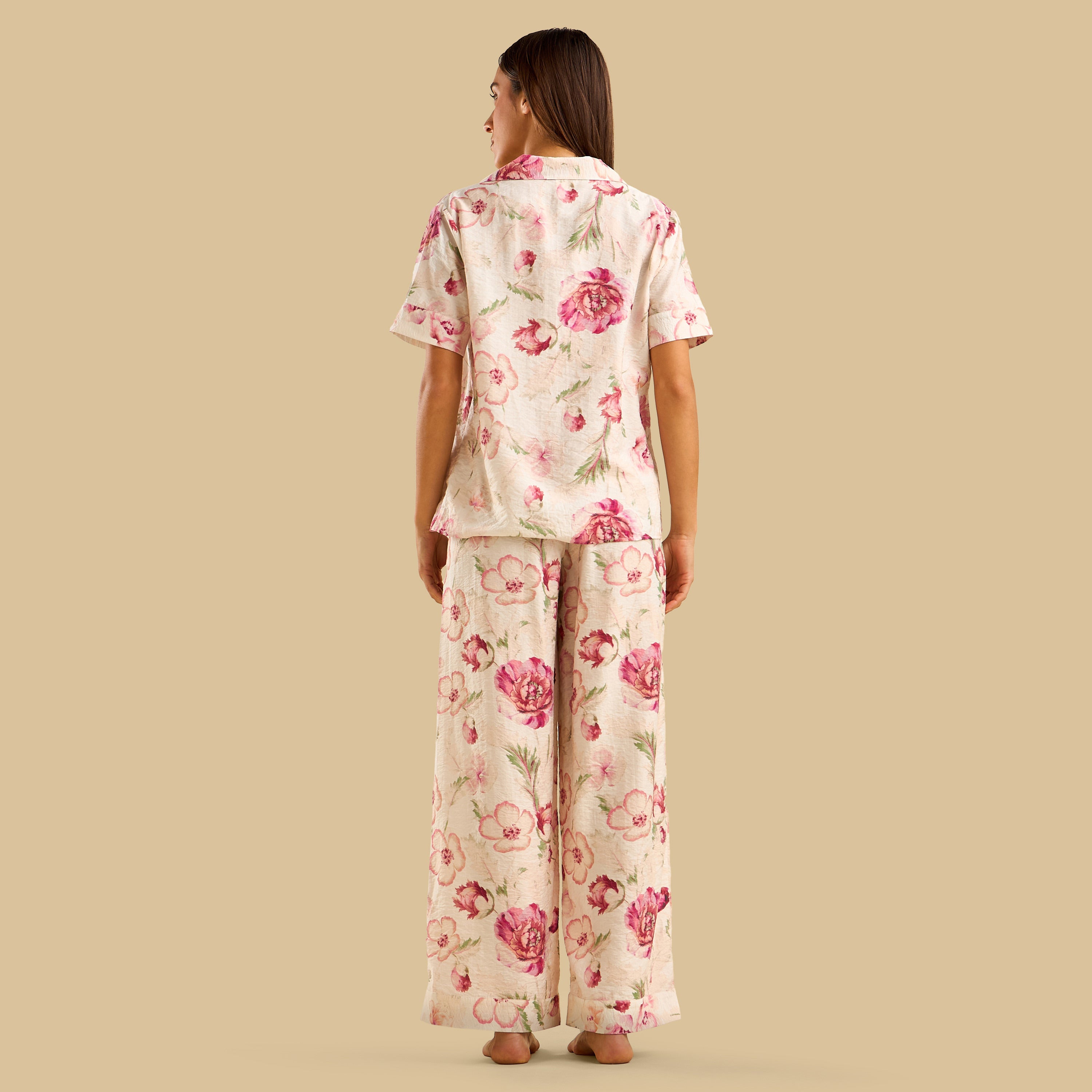 Floral Print Pyjama Set