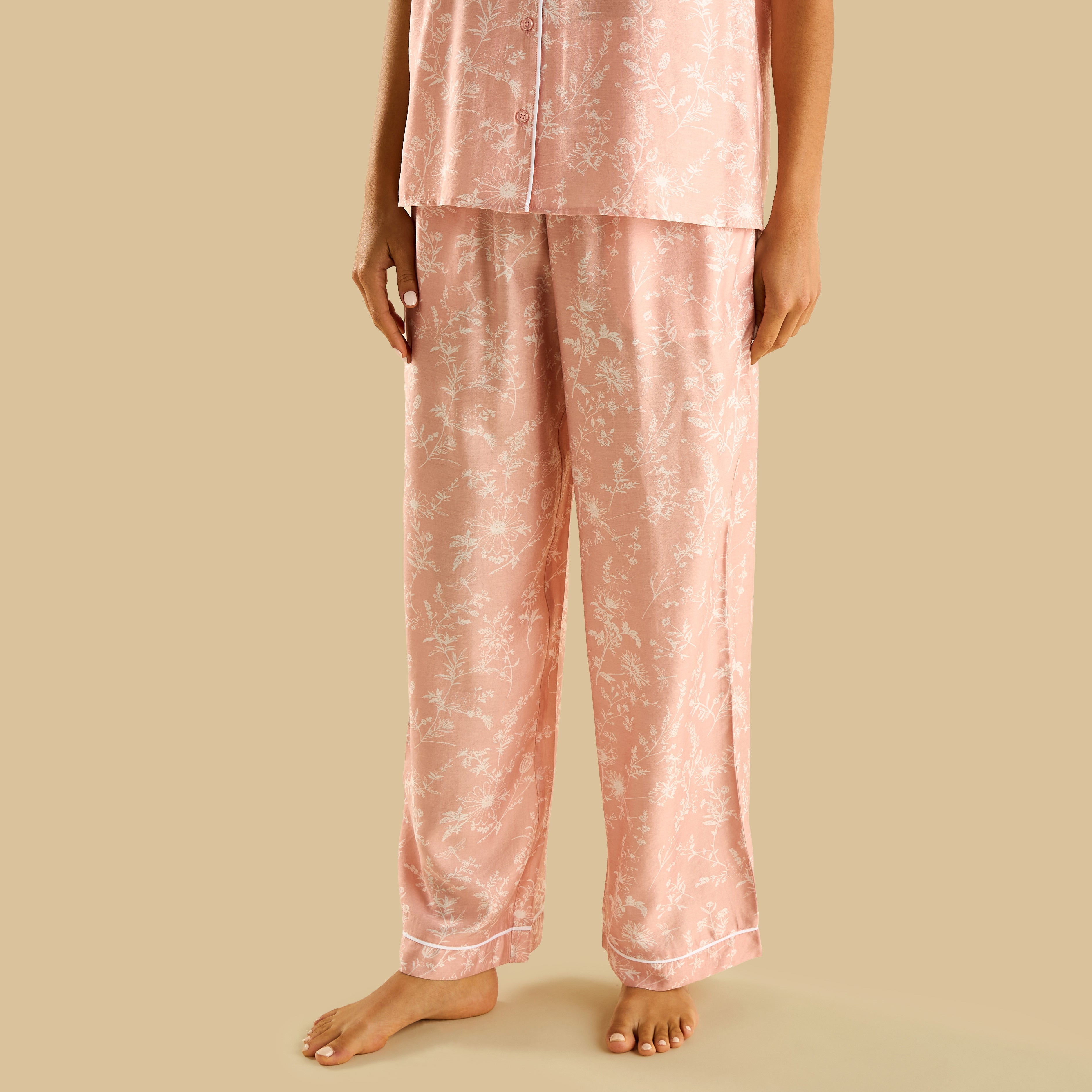 Floral Print Pyjama Set